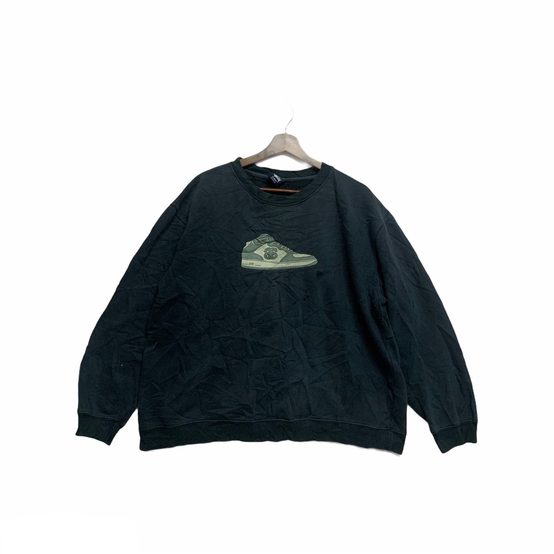 Stussy 💥COMBO BUNDLE DEALS💥 Distressed Stussy Sweater Sweatshirt Size US M / EU 48-50 / 2 - 1 Thumbnail