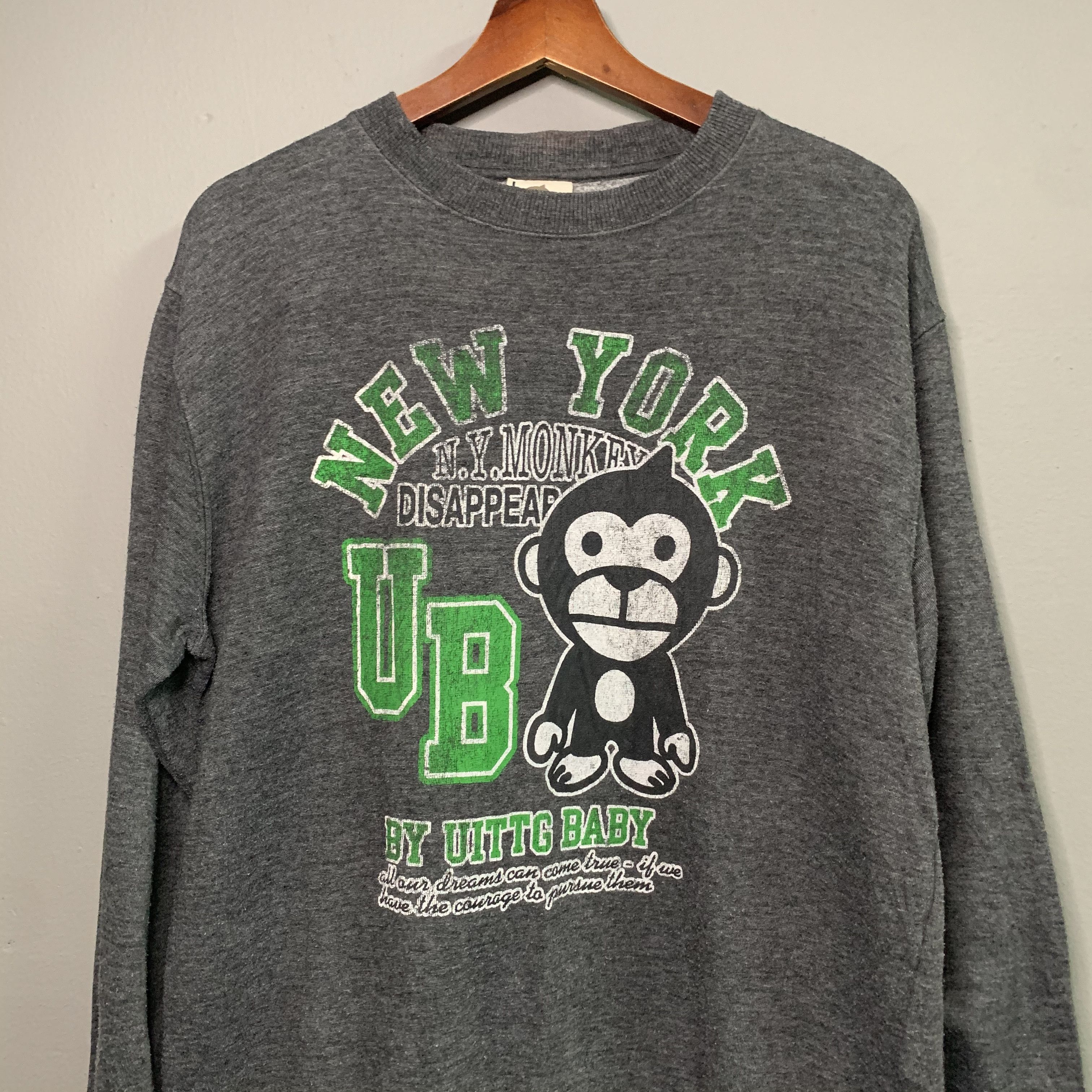 Primitive Vintage Y2K Hyper Primates Uittg Baby Big Logo Sweater Size US L / EU 52-54 / 3 - 3 Thumbnail