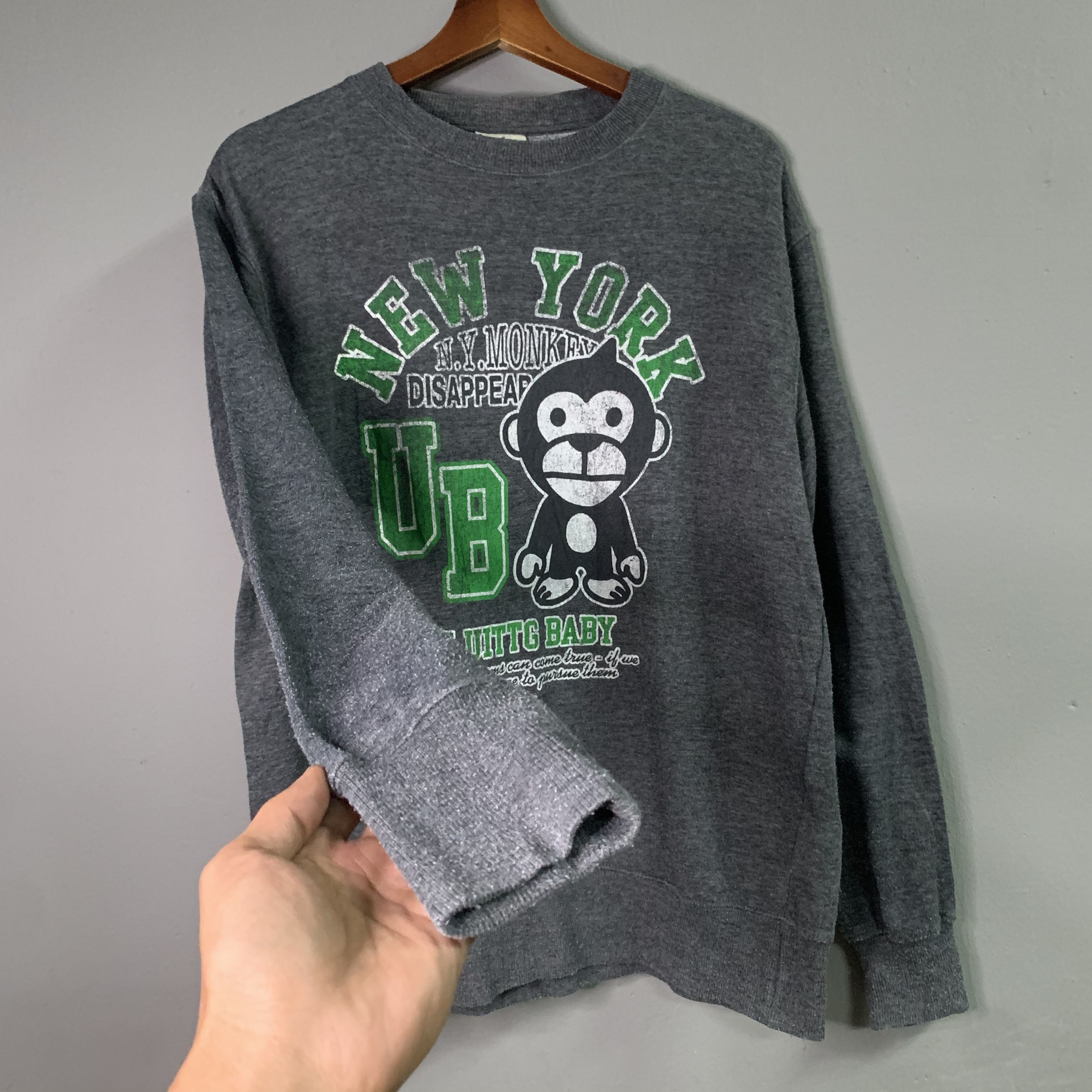 Primitive Vintage Y2K Hyper Primates Uittg Baby Big Logo Sweater Size US L / EU 52-54 / 3 - 2 Thumbnail