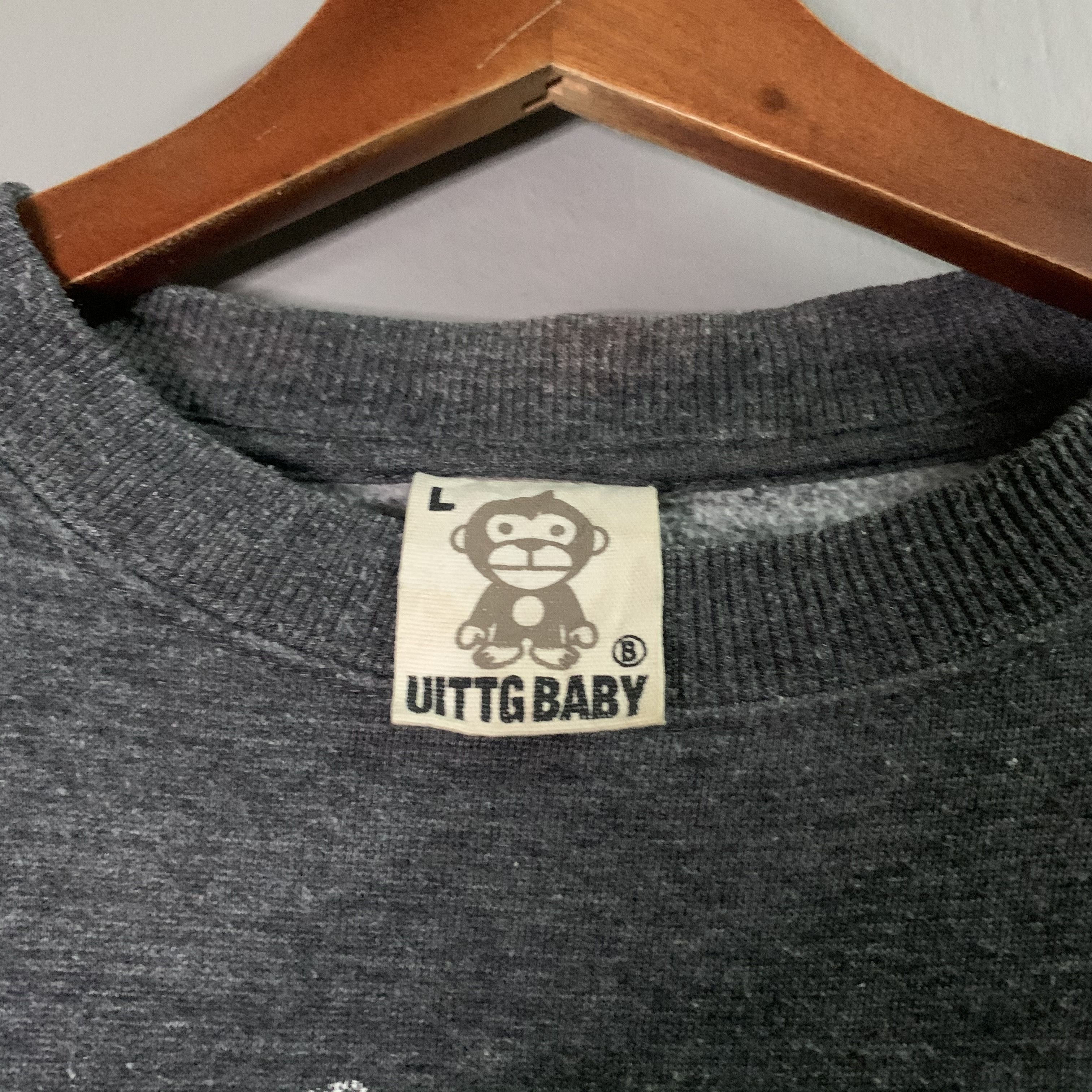 Primitive Vintage Y2K Hyper Primates Uittg Baby Big Logo Sweater Size US L / EU 52-54 / 3 - 4 Thumbnail