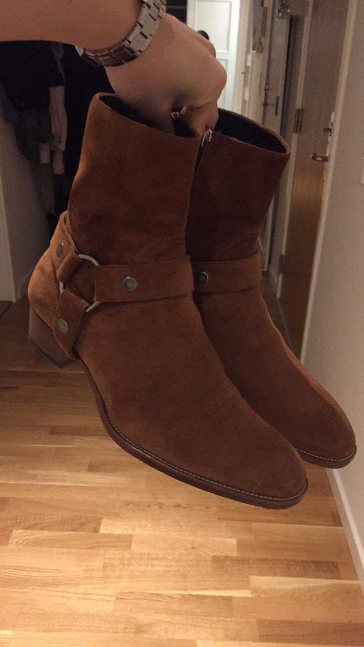 Saint Laurent Paris Saint Laurent Paris Wyatt 40 Harness Size US 6 / EU 39 - 6 Thumbnail