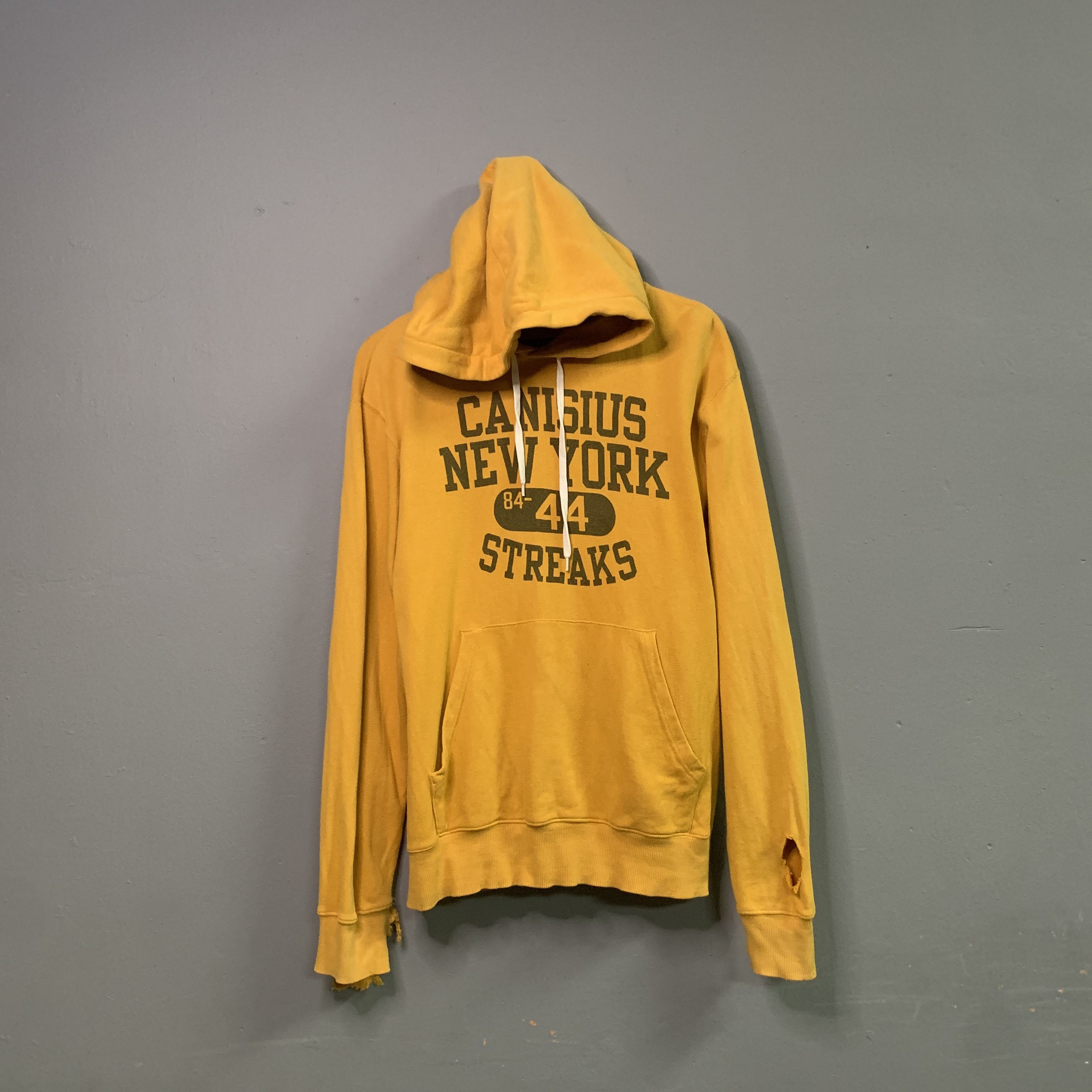 Champion DISTRESSED!! Vintage Champion Canisius NY Streaks Hooded Size US M / EU 48-50 / 2 - 1 Thumbnail
