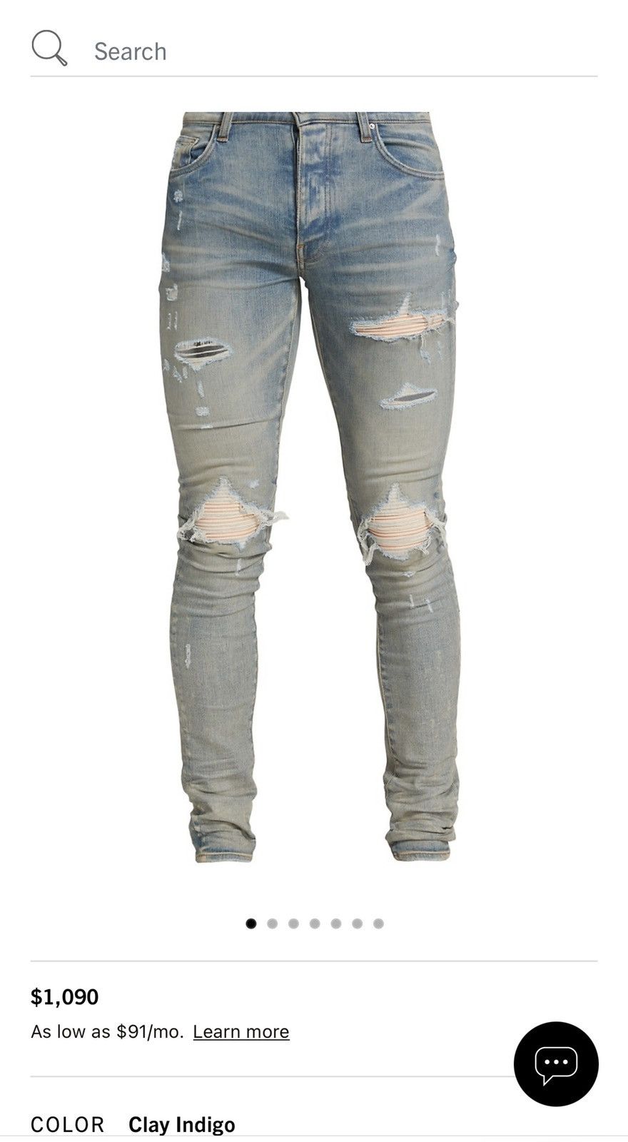 Amiri MX1 Ultra Suede Skinny Jeans | Grailed