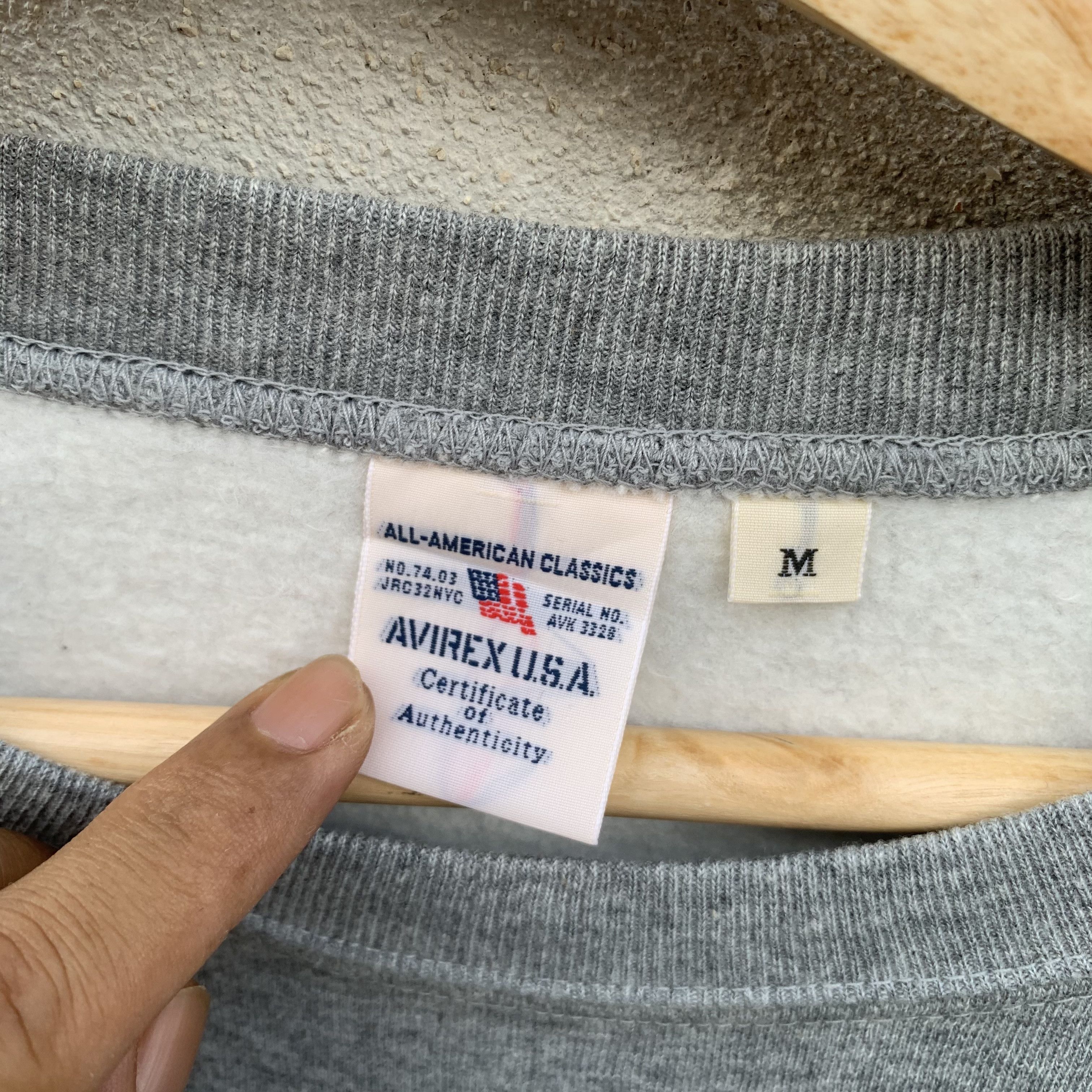 Avirex Vintage Avirex U.S.A Crewneck Sweater Pullover Sweatshirts Size US M / EU 48-50 / 2 - 6 Thumbnail