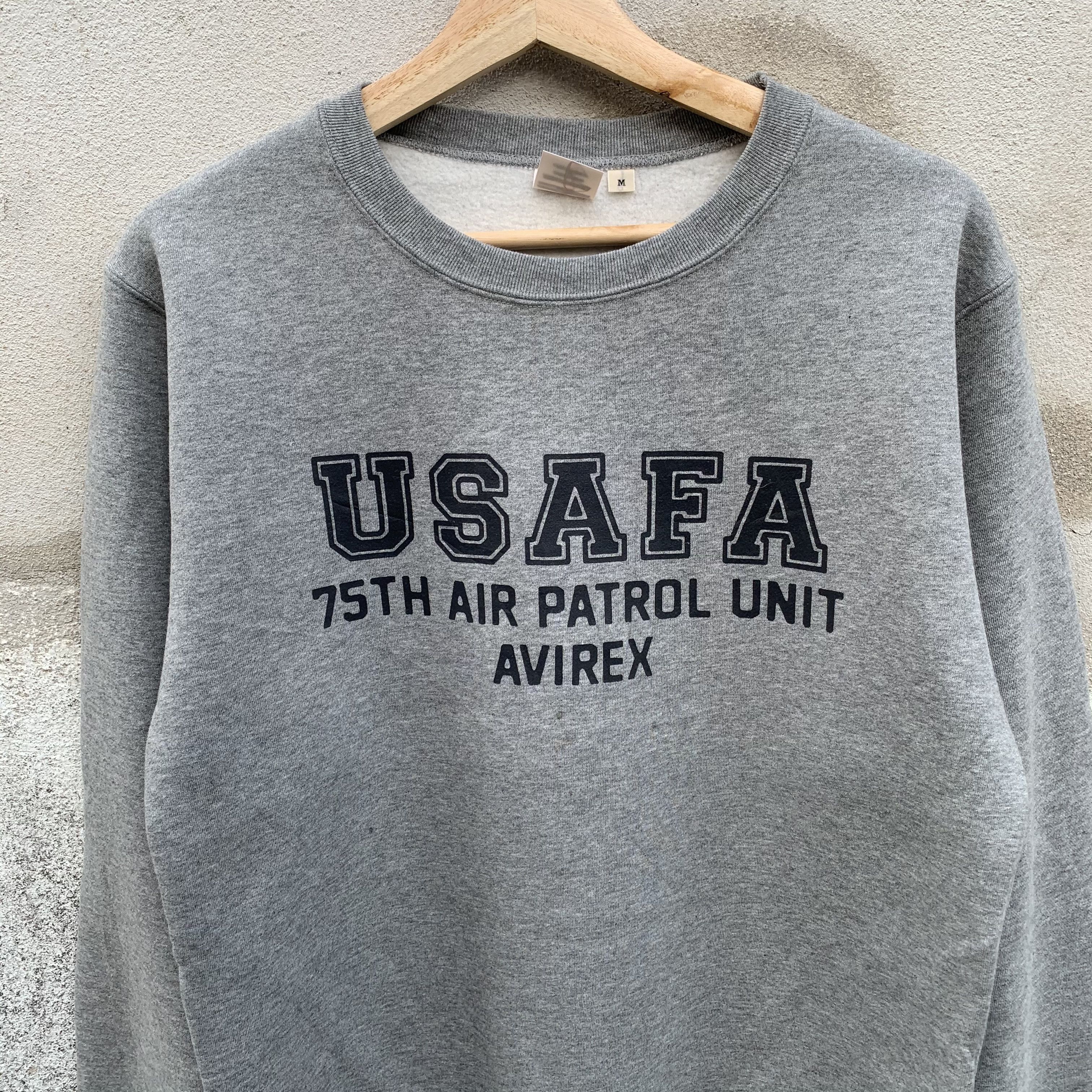 Avirex Vintage Avirex U.S.A Crewneck Sweater Pullover Sweatshirts Size US M / EU 48-50 / 2 - 2 Thumbnail