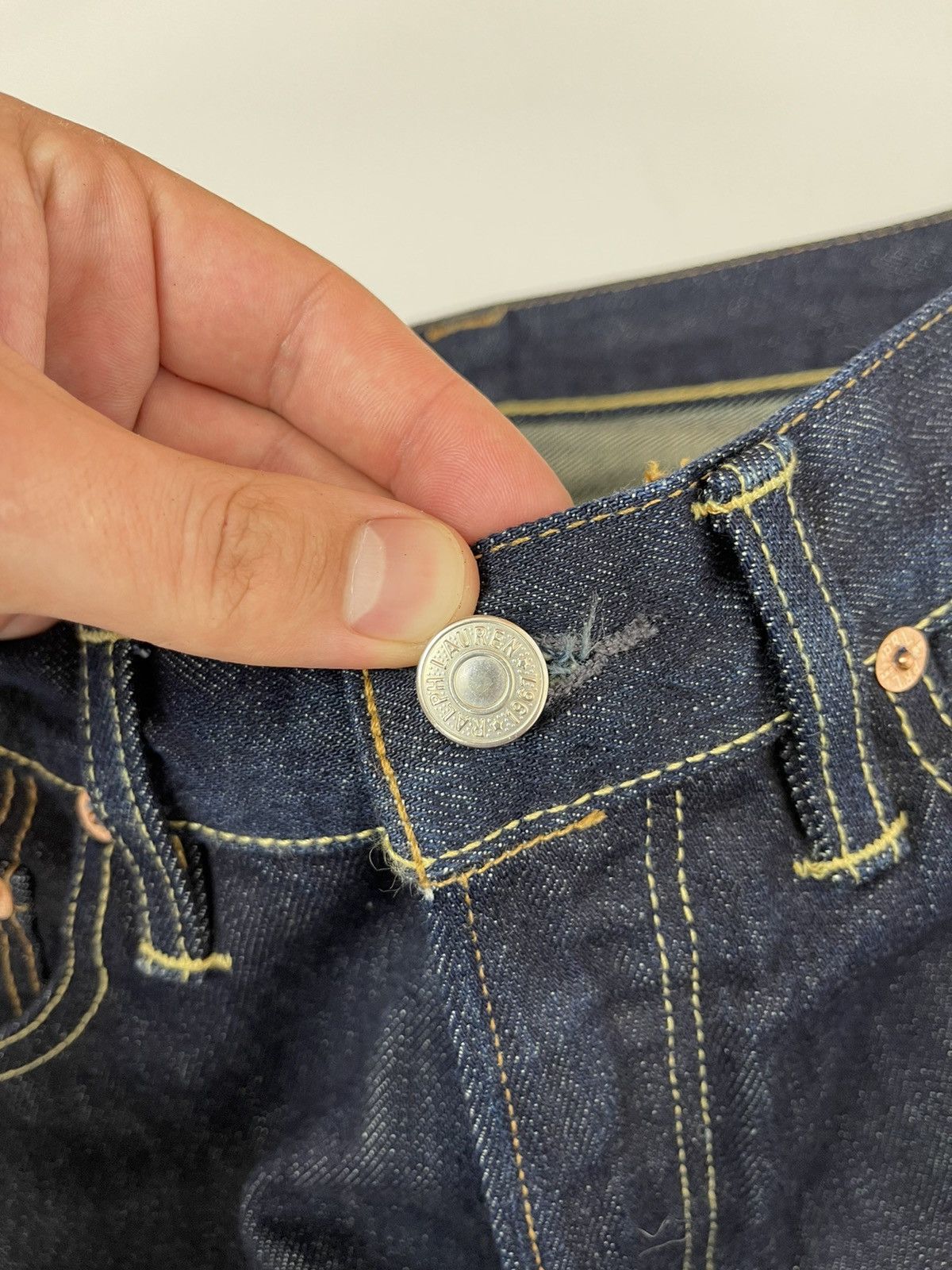 Polo Ralph Lauren Polo Ralph Lauren indigo blue denim jeans pants supplier Size US 30 / EU 46 - 13 Thumbnail