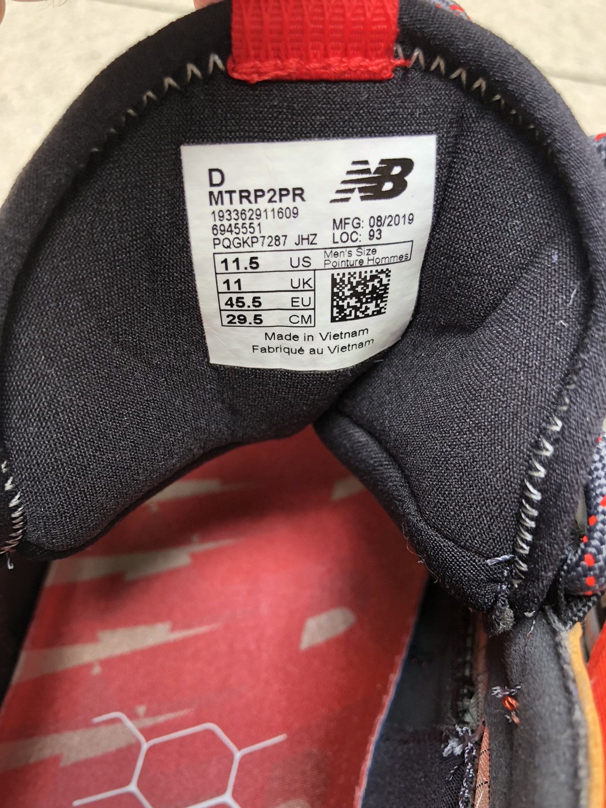 New Balance New Balance Test Run D Size US 11.5 / EU 44-45 - 7 Thumbnail