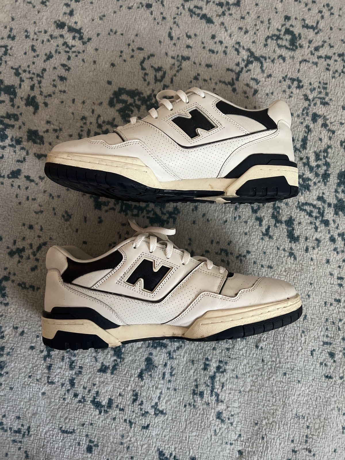Aime Leon Dore × New Balance New Balance 550 ALD White Navy Size US 12 / EU 45 - 2 Thumbnail