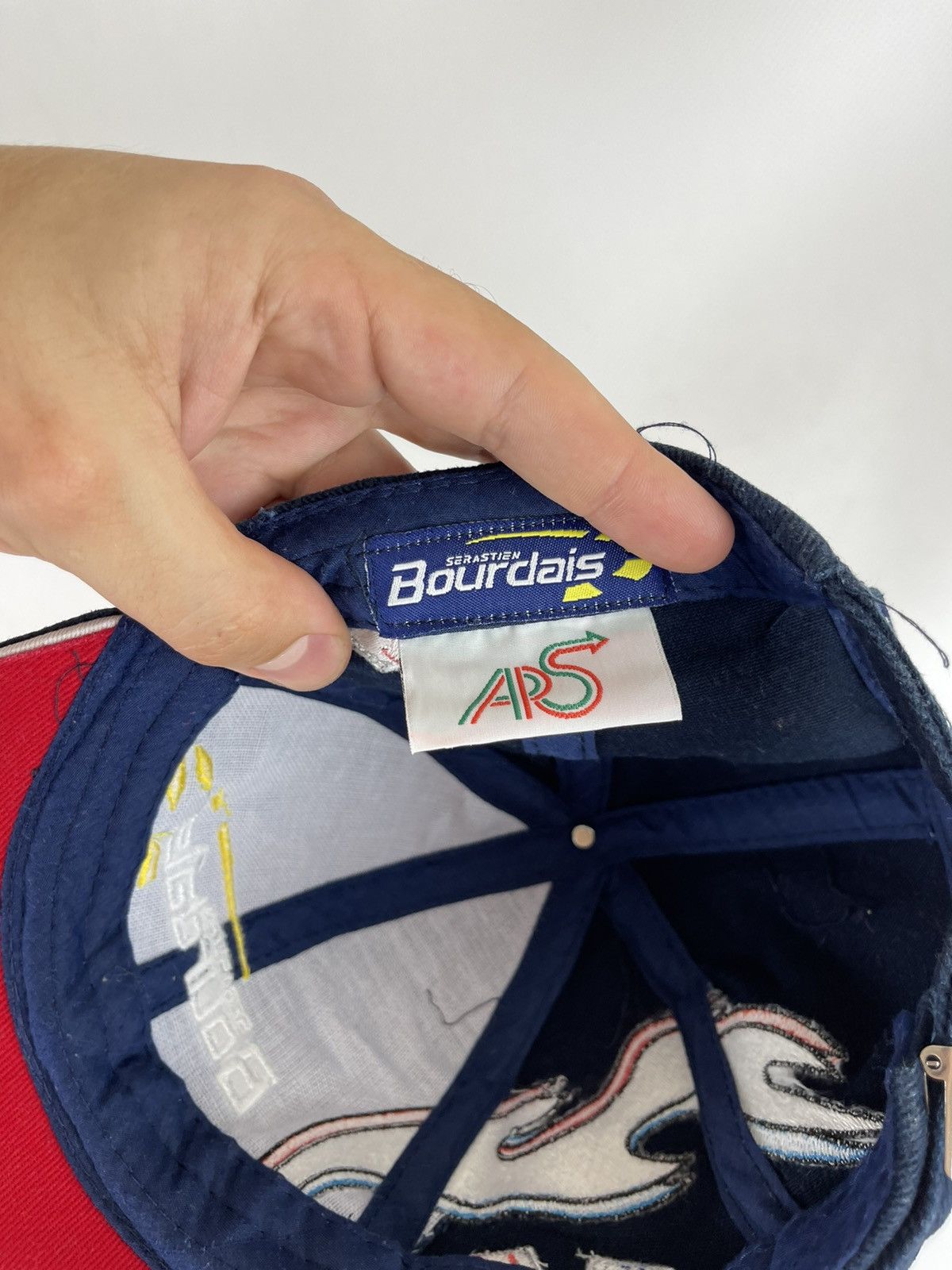 Formula 1 Sébastien Bourdais #14 vintage France flame cap Formula-1 Size ONE SIZE - 7 Thumbnail