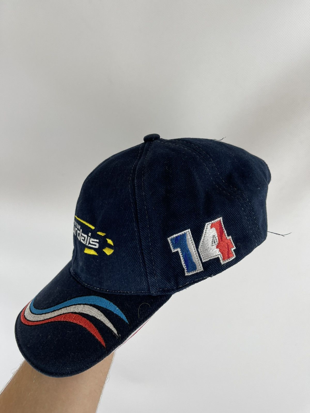 Formula 1 Sébastien Bourdais #14 vintage France flame cap Formula-1 Size ONE SIZE - 3 Thumbnail