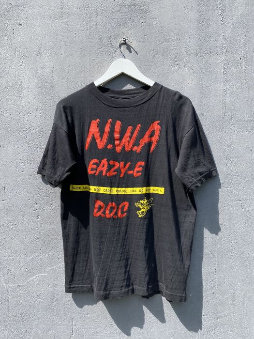 Vintage Vintage N.W.A Eazy-E Bootleg Rap T Shirt Wu tang 50 cent | Grailed