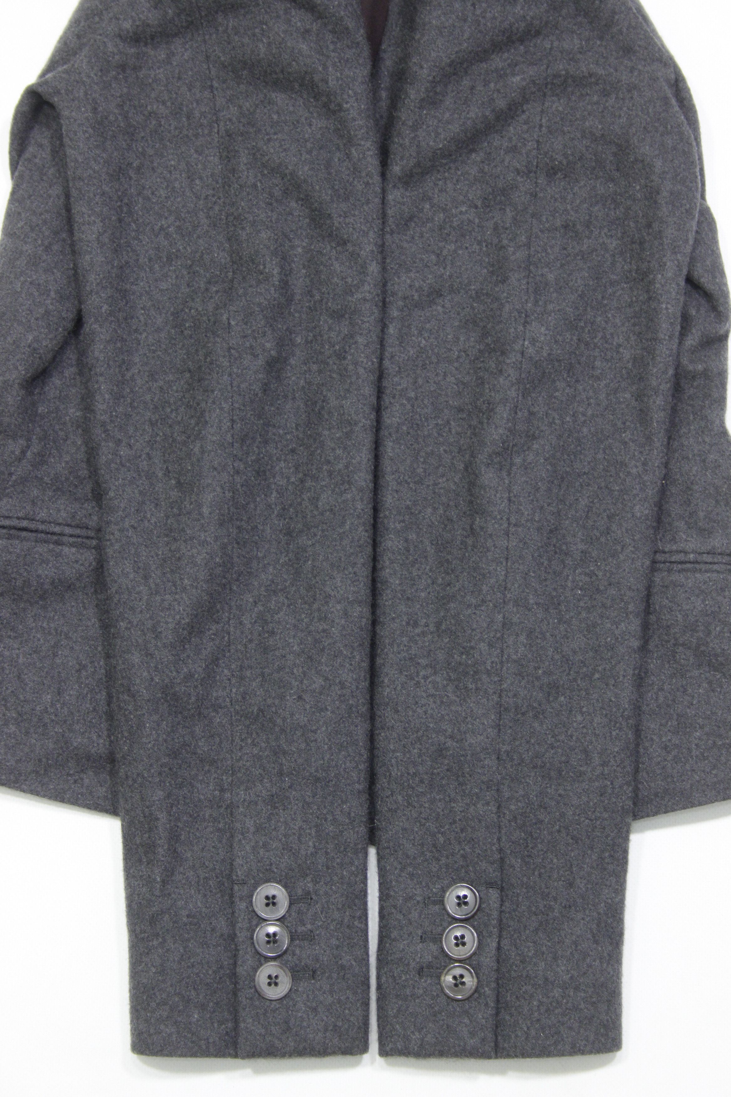 Jil Sander Raf Simons Era Cashmere Blazer Jacket Vintage Size XS / US 0-2 / IT 36-38 - 4 Thumbnail