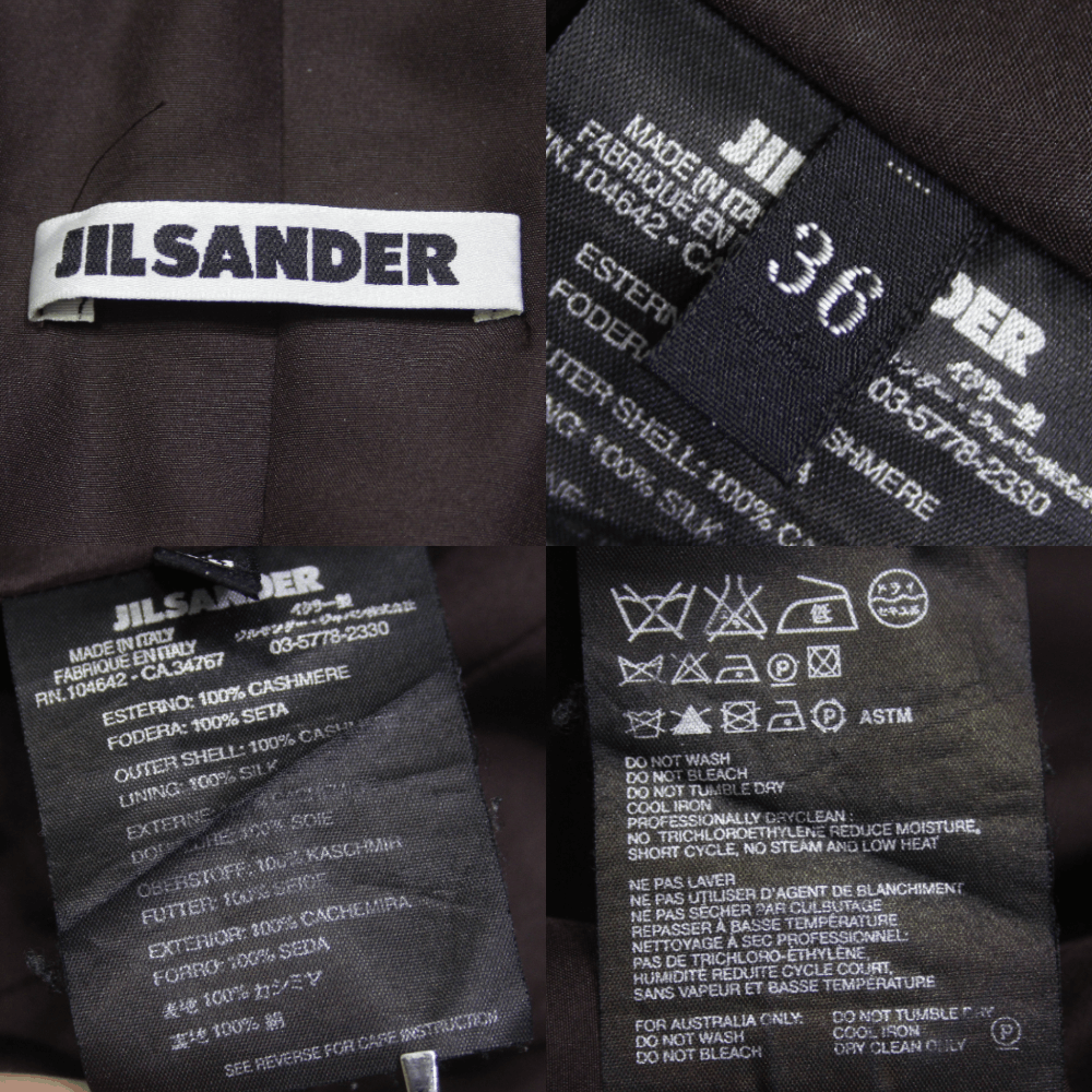 Jil Sander Raf Simons Era Cashmere Blazer Jacket Vintage Size XS / US 0-2 / IT 36-38 - 8 Thumbnail