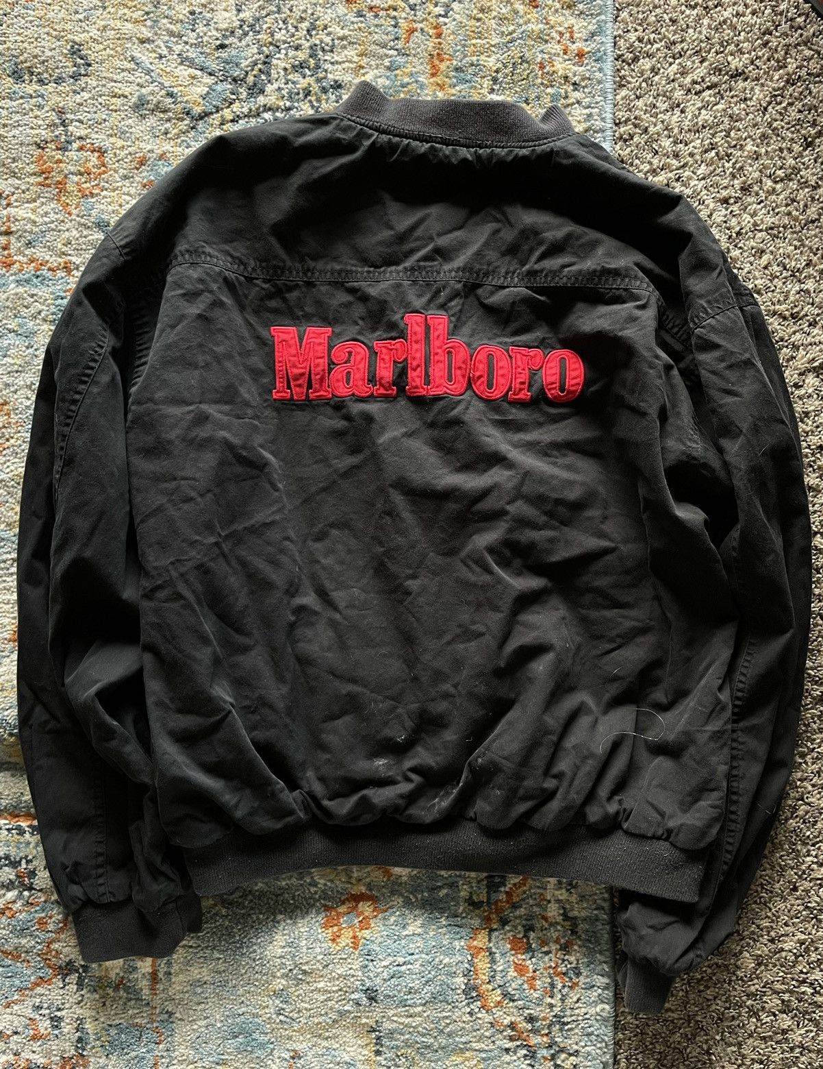 Marlboro 90s Vintage Jacke Rot M