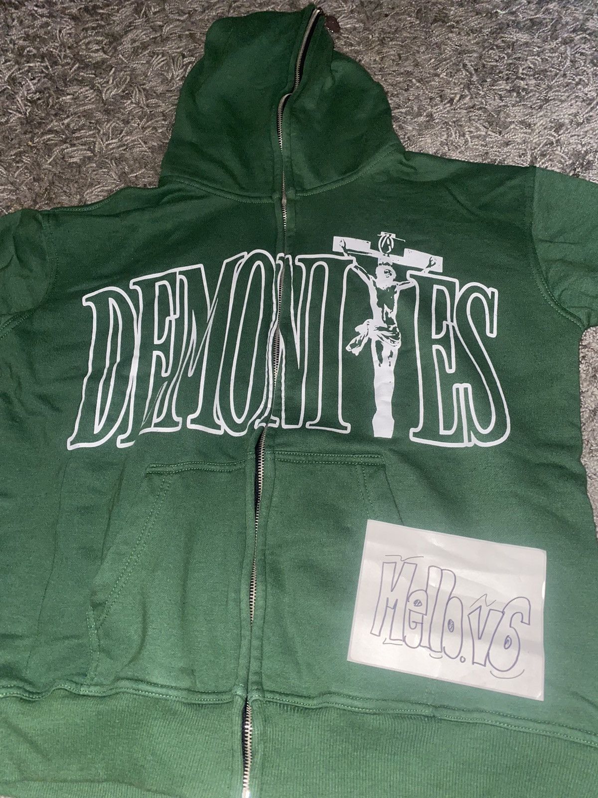 Demonites full selling zip up hoodie