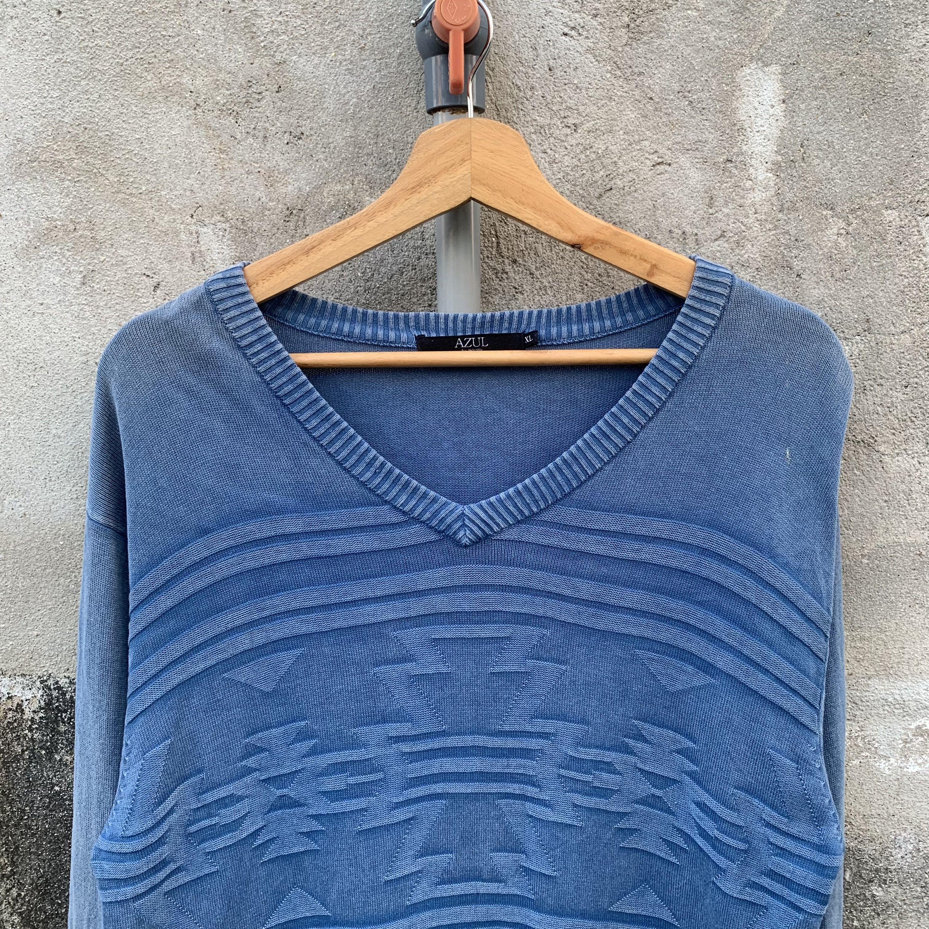 MOUSSY Azul by Moussy Knit Navajo Arts Sweater Jumper Pullover Size US S / EU 44-46 / 1 - 3 Thumbnail