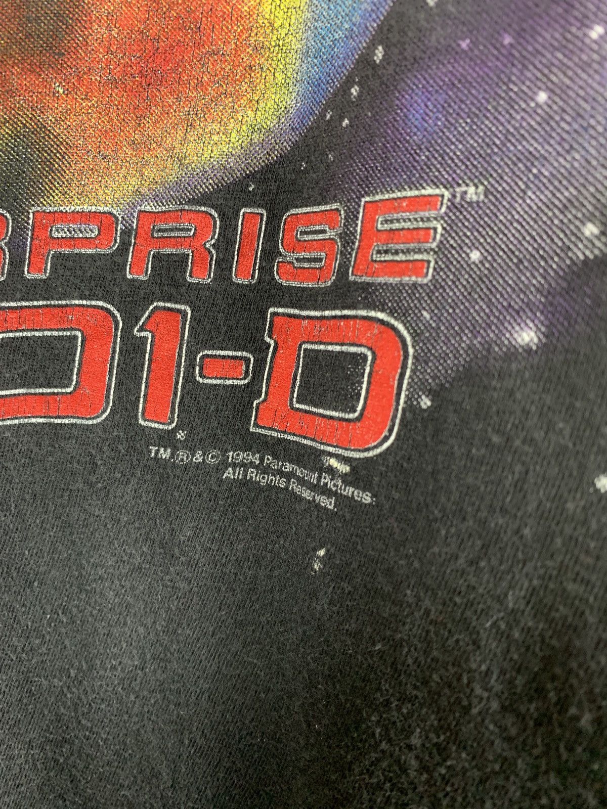 Star Wars 1994 Vintage Star Trek The Next Generation Single Stitch Tee Size US L / EU 52-54 / 3 - 4 Thumbnail