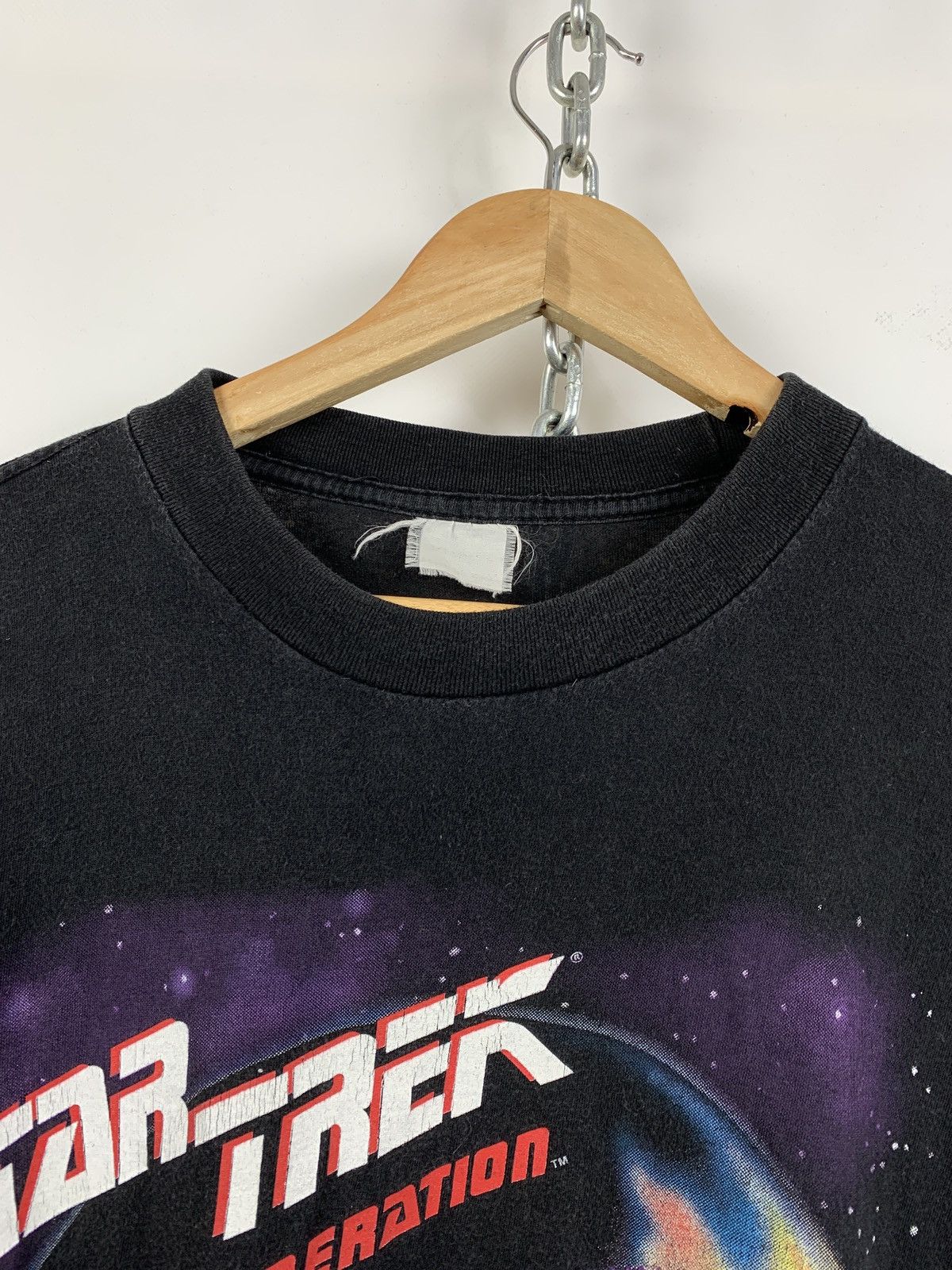 Star Wars 1994 Vintage Star Trek The Next Generation Single Stitch Tee Size US L / EU 52-54 / 3 - 14 Thumbnail