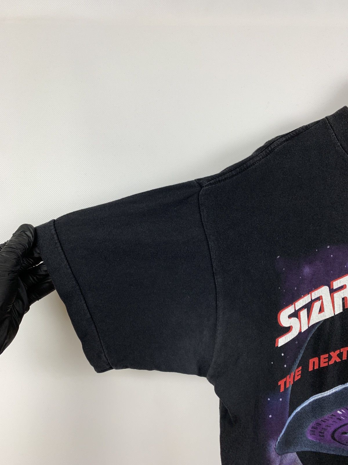 Star Wars 1994 Vintage Star Trek The Next Generation Single Stitch Tee Size US L / EU 52-54 / 3 - 8 Thumbnail