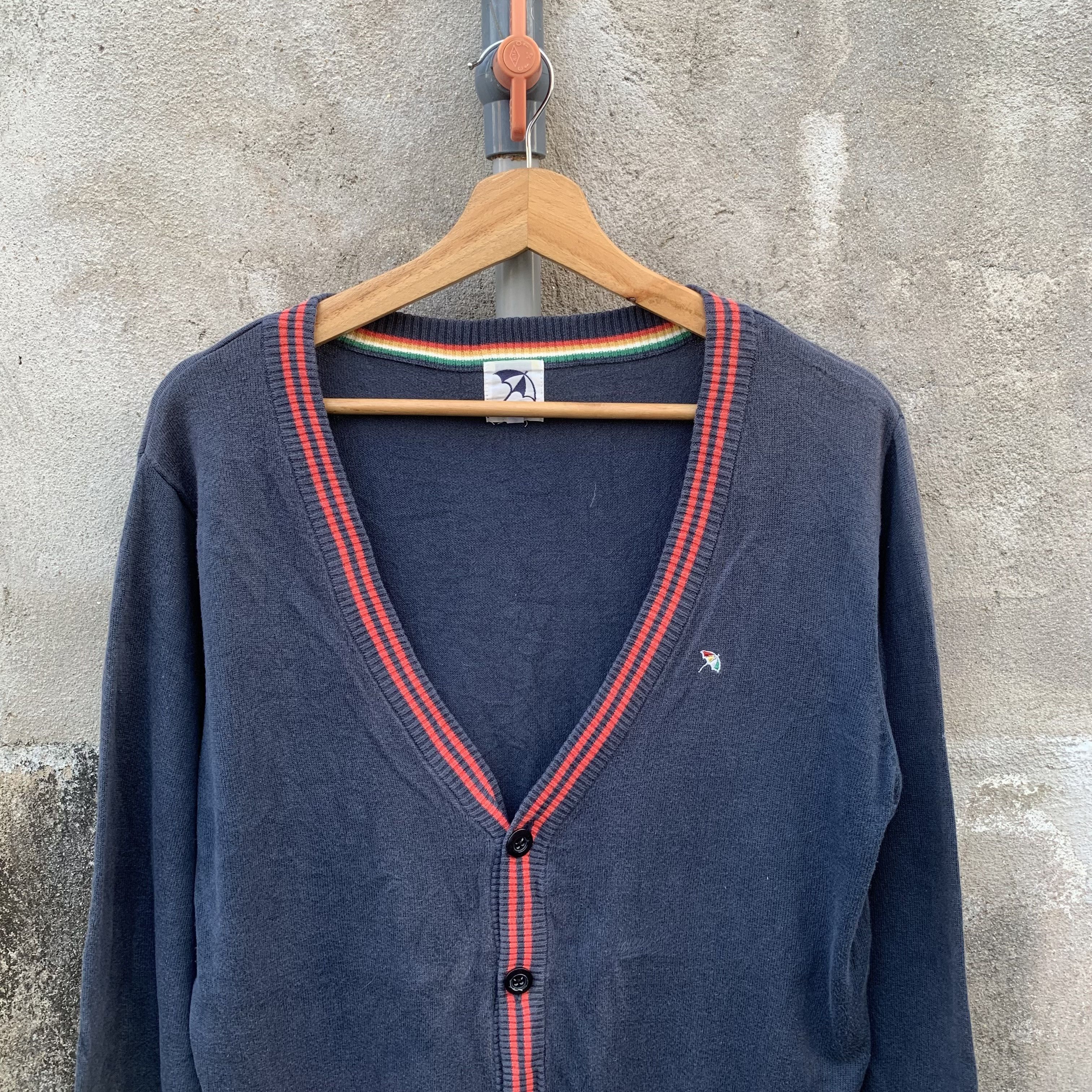 1990’s Vintage Arnold Palmer Sweater Faded Jumper Cardigan