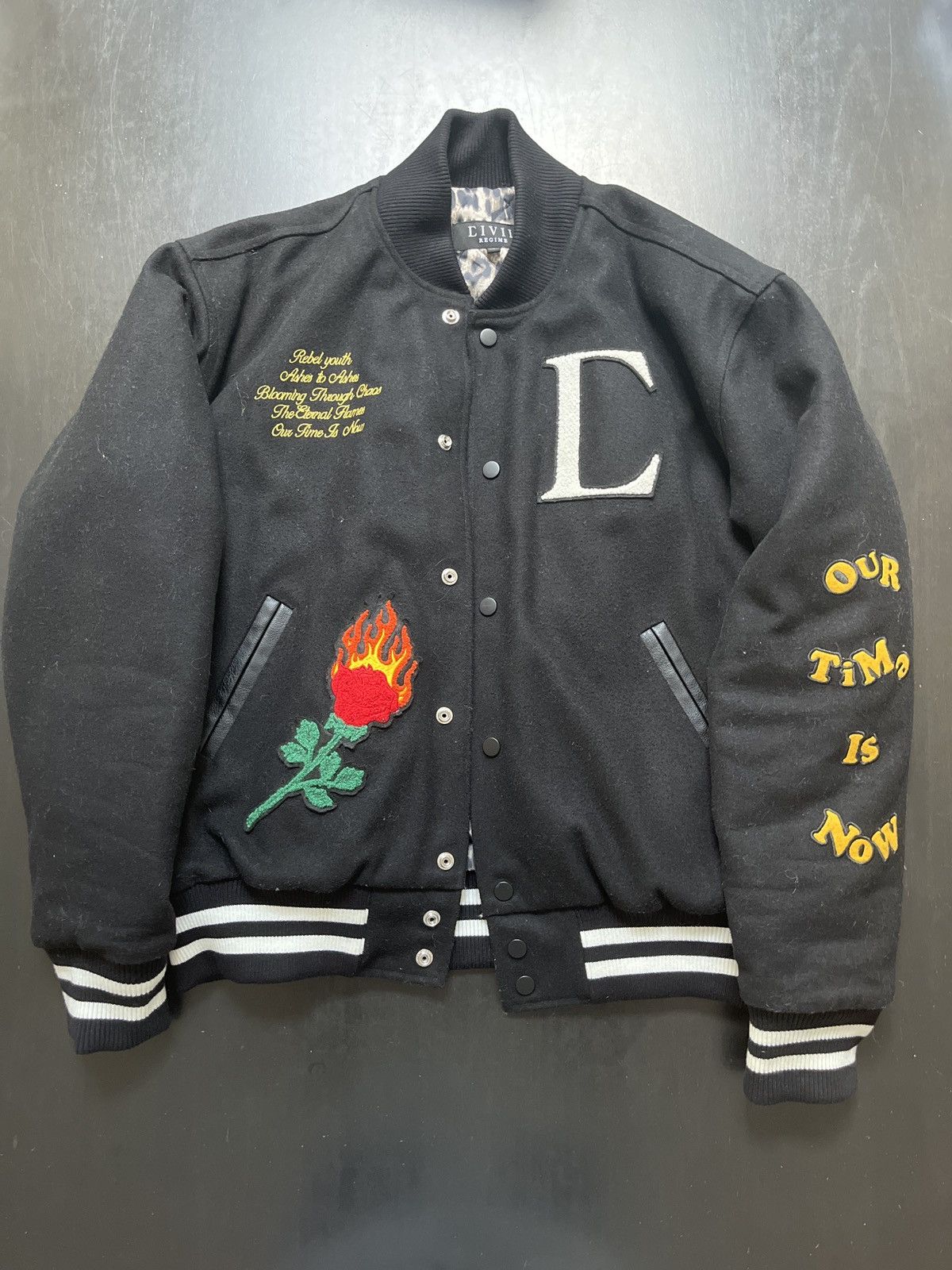 Civil Regime Civil Regime Varsity Jacket Grailed