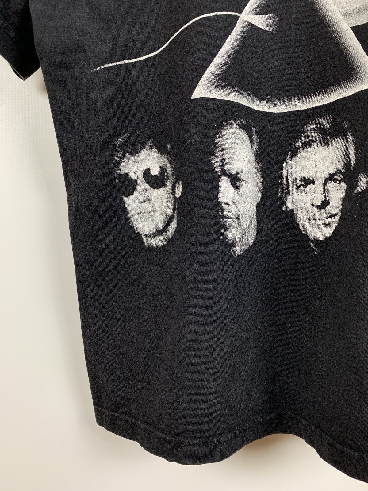 Band Tees Vintage Pink Floyd Faded Black Double Sided T-Shirt Size US S / EU 44-46 / 1 - 12 Thumbnail