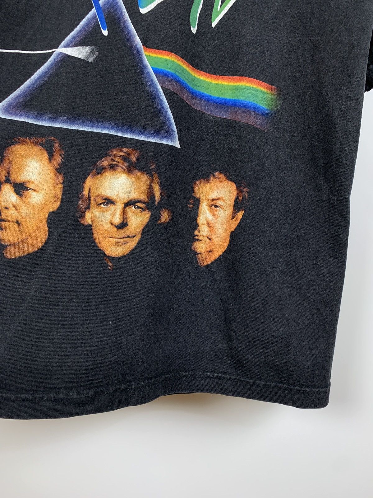 Band Tees Vintage Pink Floyd Faded Black Double Sided T-Shirt Size US S / EU 44-46 / 1 - 8 Thumbnail