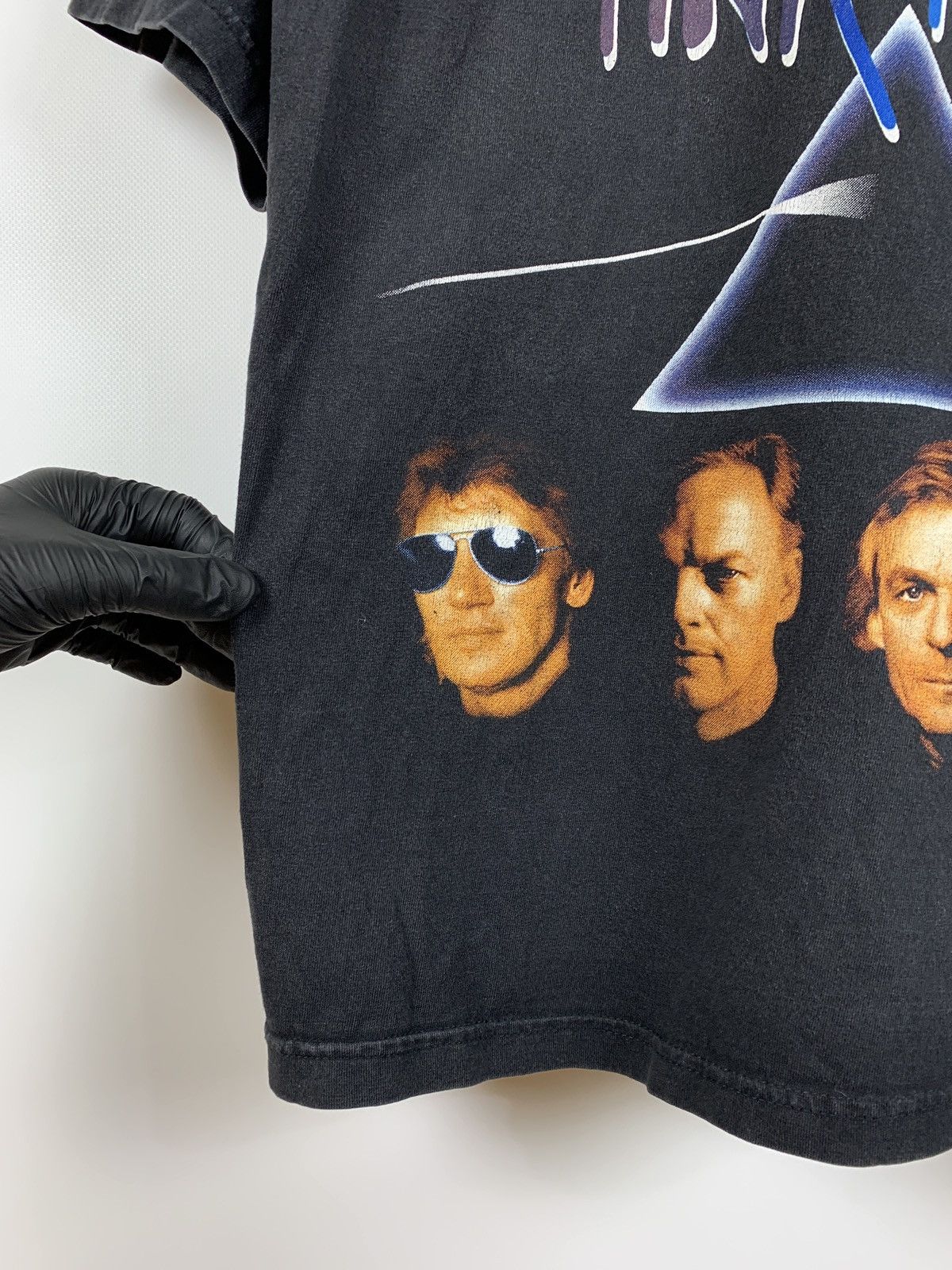 Band Tees Vintage Pink Floyd Faded Black Double Sided T-Shirt Size US S / EU 44-46 / 1 - 7 Thumbnail