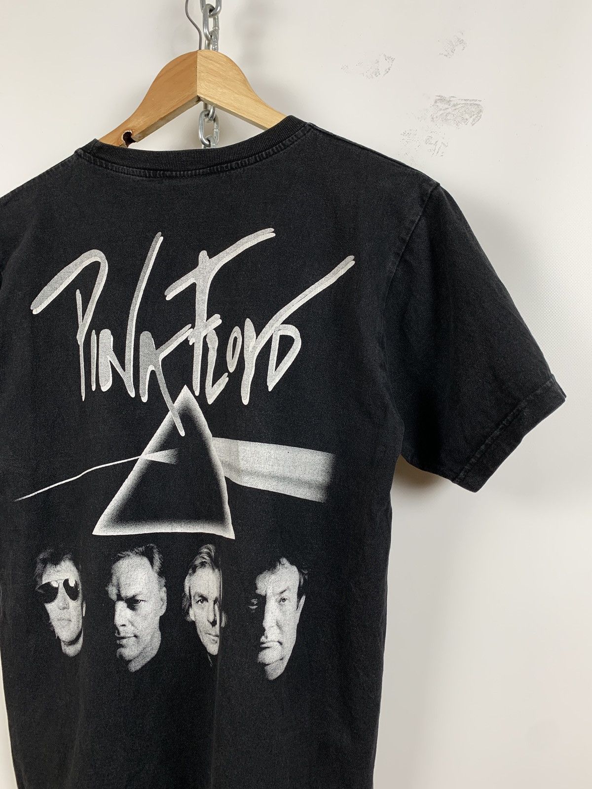 Band Tees Vintage Pink Floyd Faded Black Double Sided T-Shirt Size US S / EU 44-46 / 1 - 10 Thumbnail