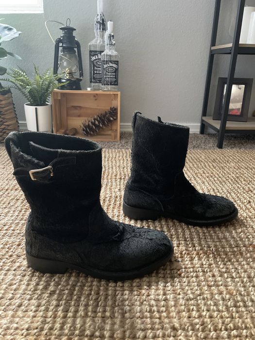 Undercover Undercover burnt suede engineer boots | Grailed