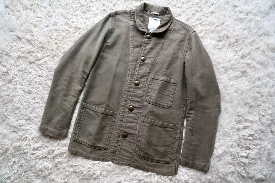 ◎VISVIM CUNNINGHAM DAMAGED MOLESKIN Visvim VISVIM CUNNINGHAM SMOCK（ DAMAGED MOLESKIN ） | Grailed