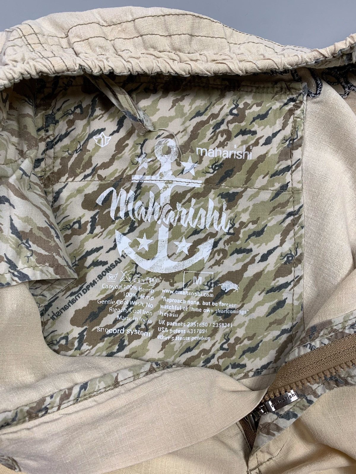 Maharishi Vtg MAHARISHI Hemp Cargo Snobutton Shorts Young Blood Sz M Size US 32 / EU 48 - 12 Thumbnail