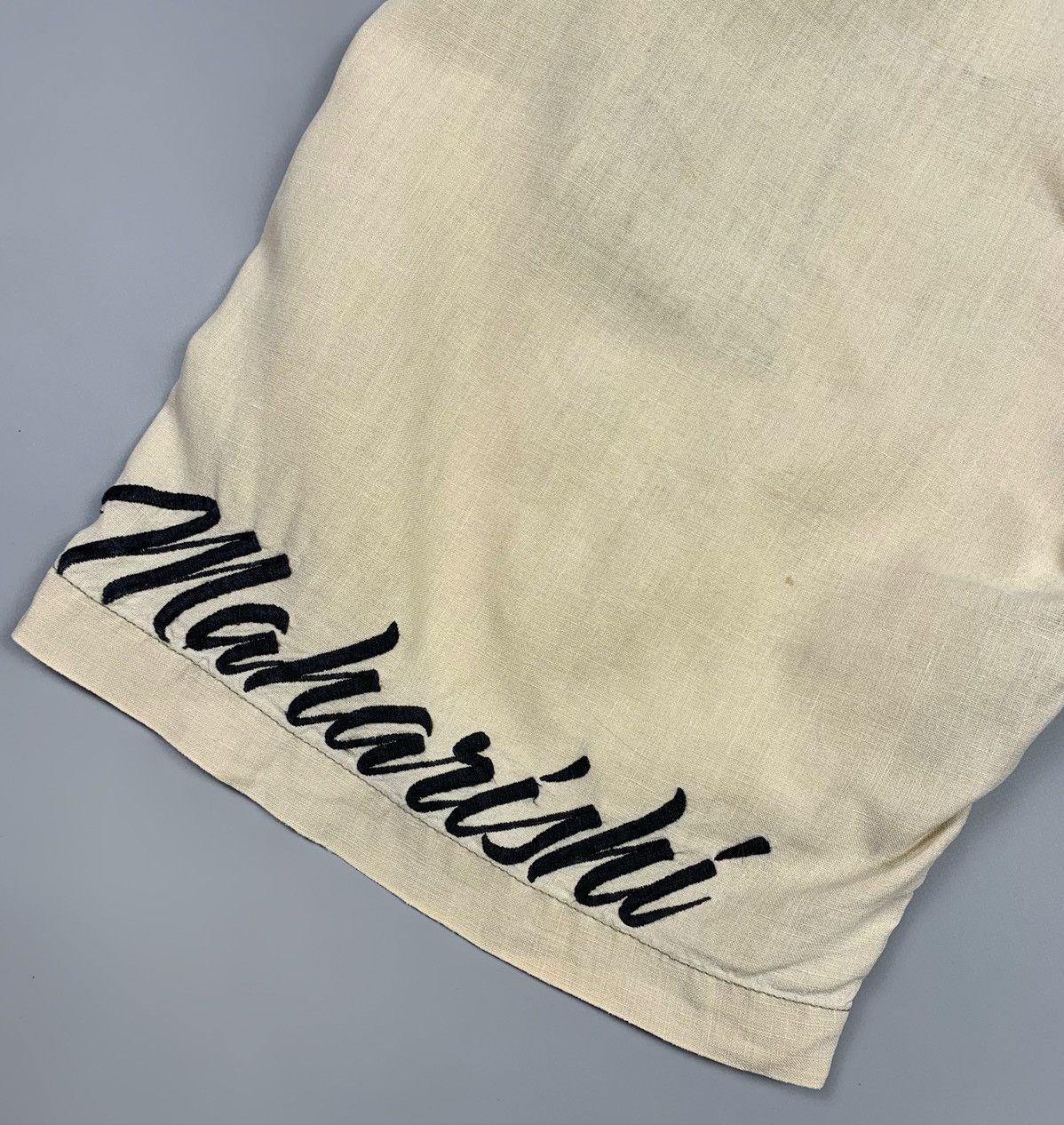 Maharishi Vtg MAHARISHI Hemp Cargo Snobutton Shorts Young Blood Sz M Size US 32 / EU 48 - 8 Thumbnail