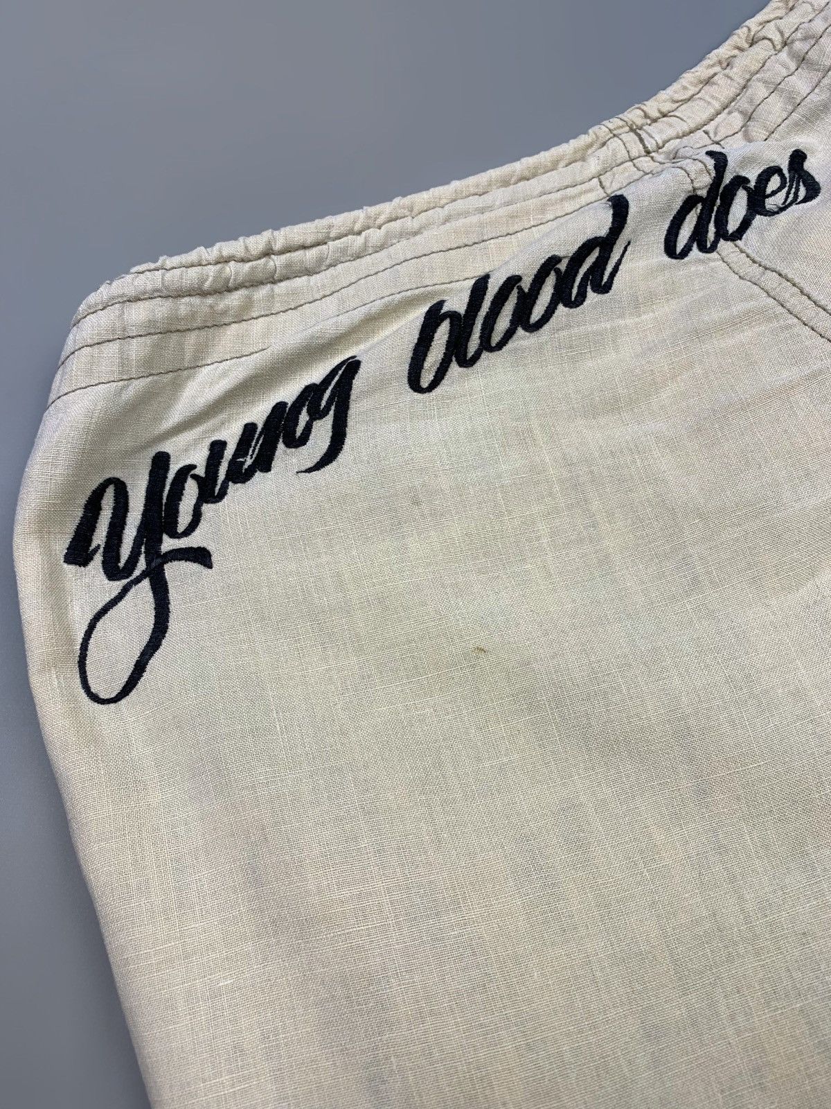 Maharishi Vtg MAHARISHI Hemp Cargo Snobutton Shorts Young Blood Sz M Size US 32 / EU 48 - 14 Thumbnail