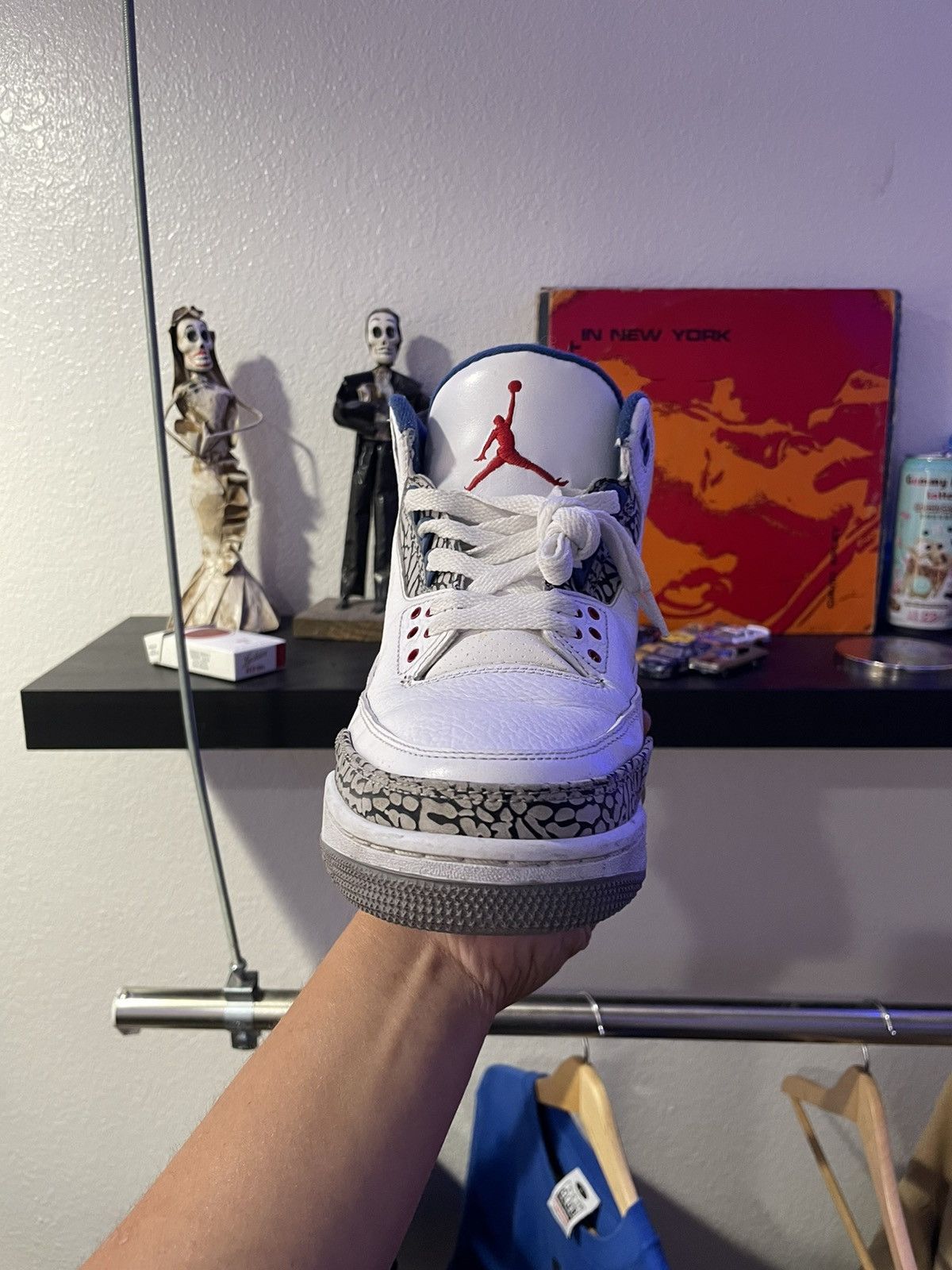 Jordan Brand retro 5 true blues Size US 9 / EU 42 - 8 Thumbnail