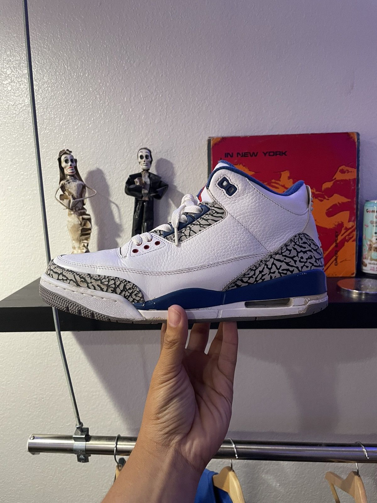 Jordan Brand retro 5 true blues Size US 9 / EU 42 - 1 Thumbnail