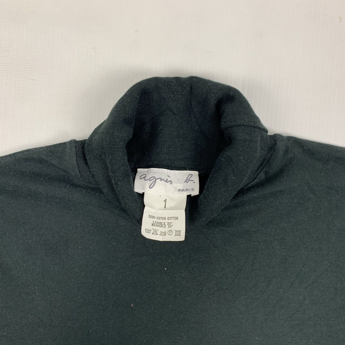 Vintage × agnes b. Vintage Agnes B. Turtle Neck Plain Shirt Size US XS / EU 42 / 0 - 7 Thumbnail