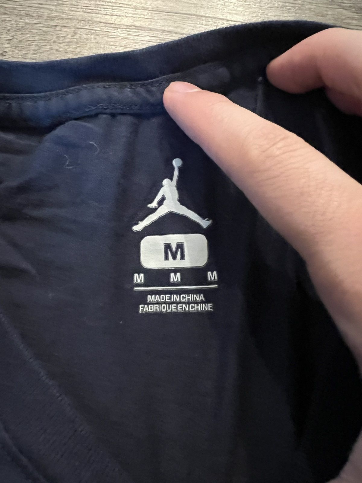 Jordan Brand Rare Air Jordan “1992 Peace Sign Olympics” Tshirt Size US M / EU 48-50 / 2 - 3 Thumbnail