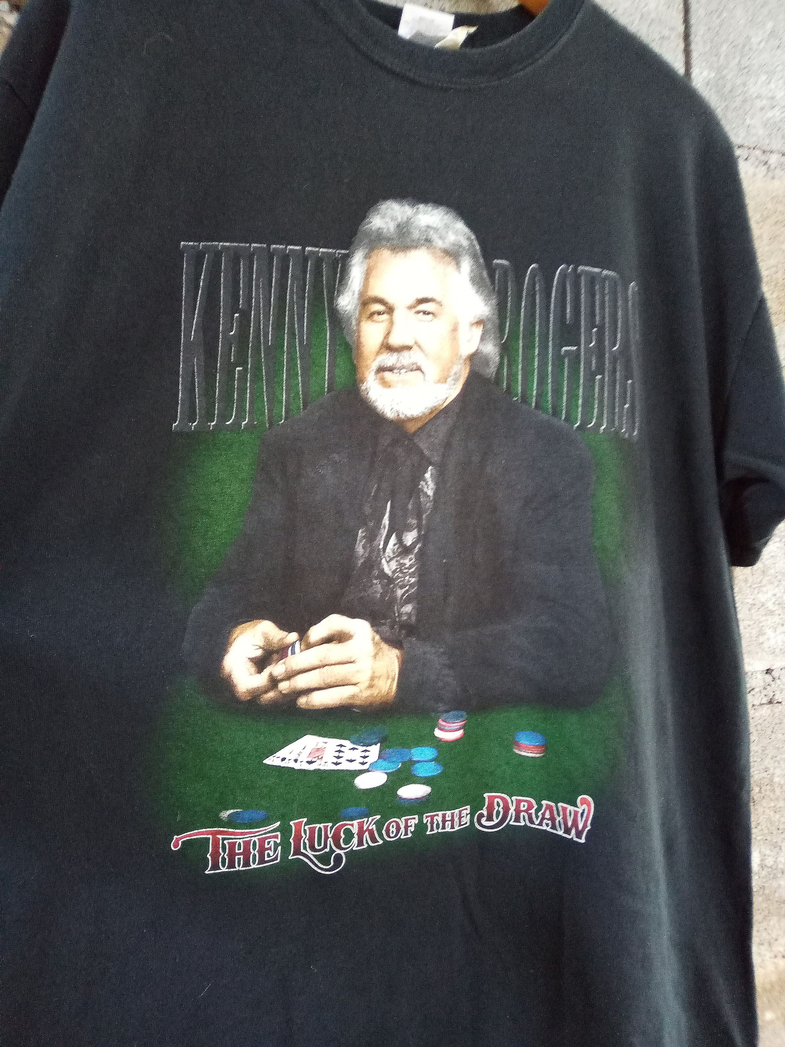 Band Tees Vintage Kenny Rogers The Gambler Song american singer music Size US L / EU 52-54 / 3 - 2 Thumbnail