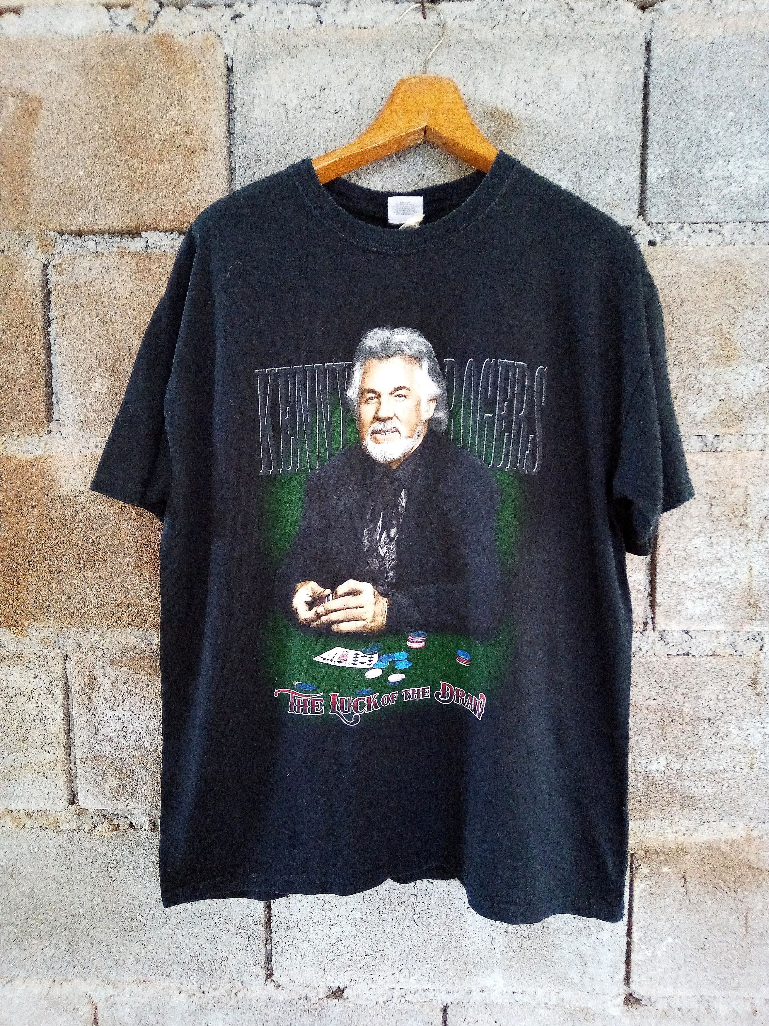 Band Tees Vintage Kenny Rogers The Gambler Song american singer music Size US L / EU 52-54 / 3 - 1 Thumbnail