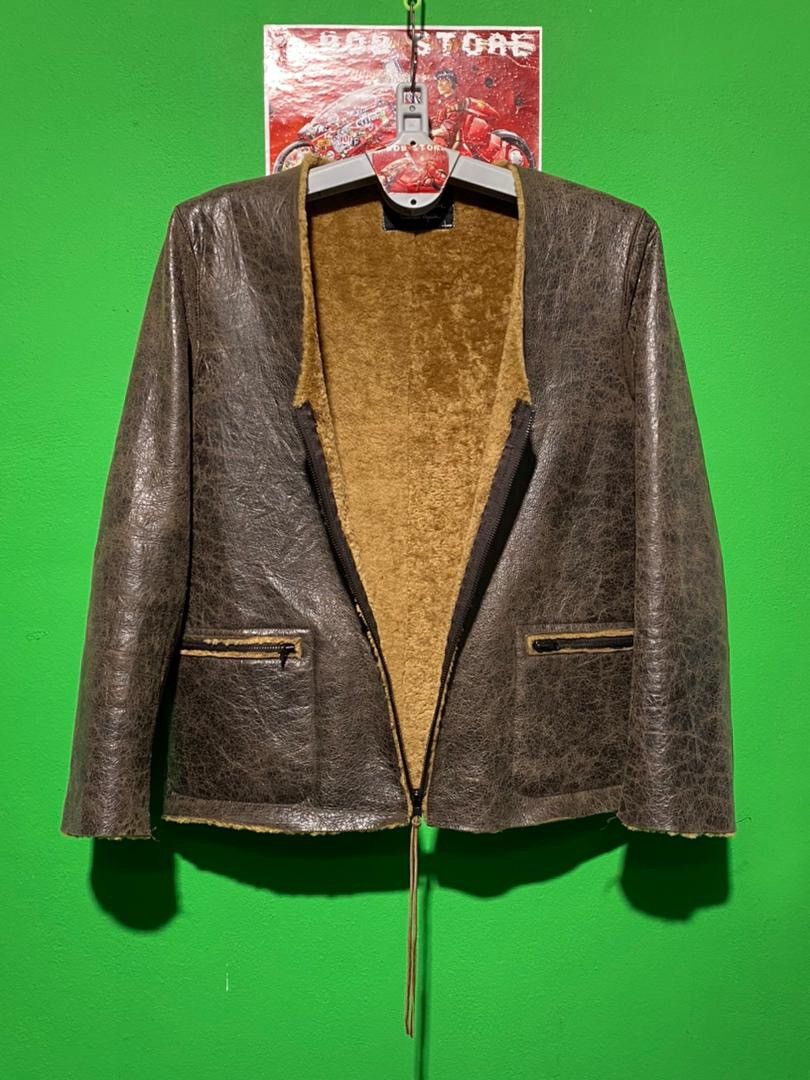 Number (N)ine × Vintage Vintage Number (N)ine Sheep Skin Leather Jacket Size US M / EU 48-50 / 2 - 14 Thumbnail