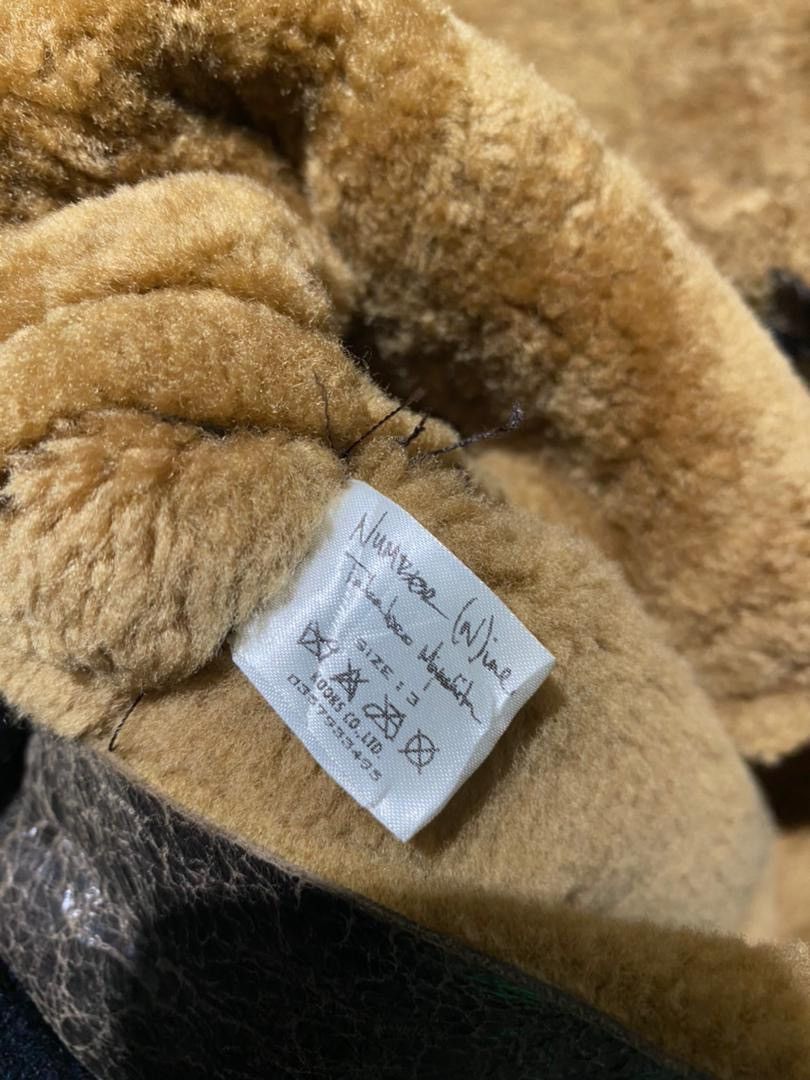Number (N)ine × Vintage Vintage Number (N)ine Sheep Skin Leather Jacket Size US M / EU 48-50 / 2 - 3 Thumbnail