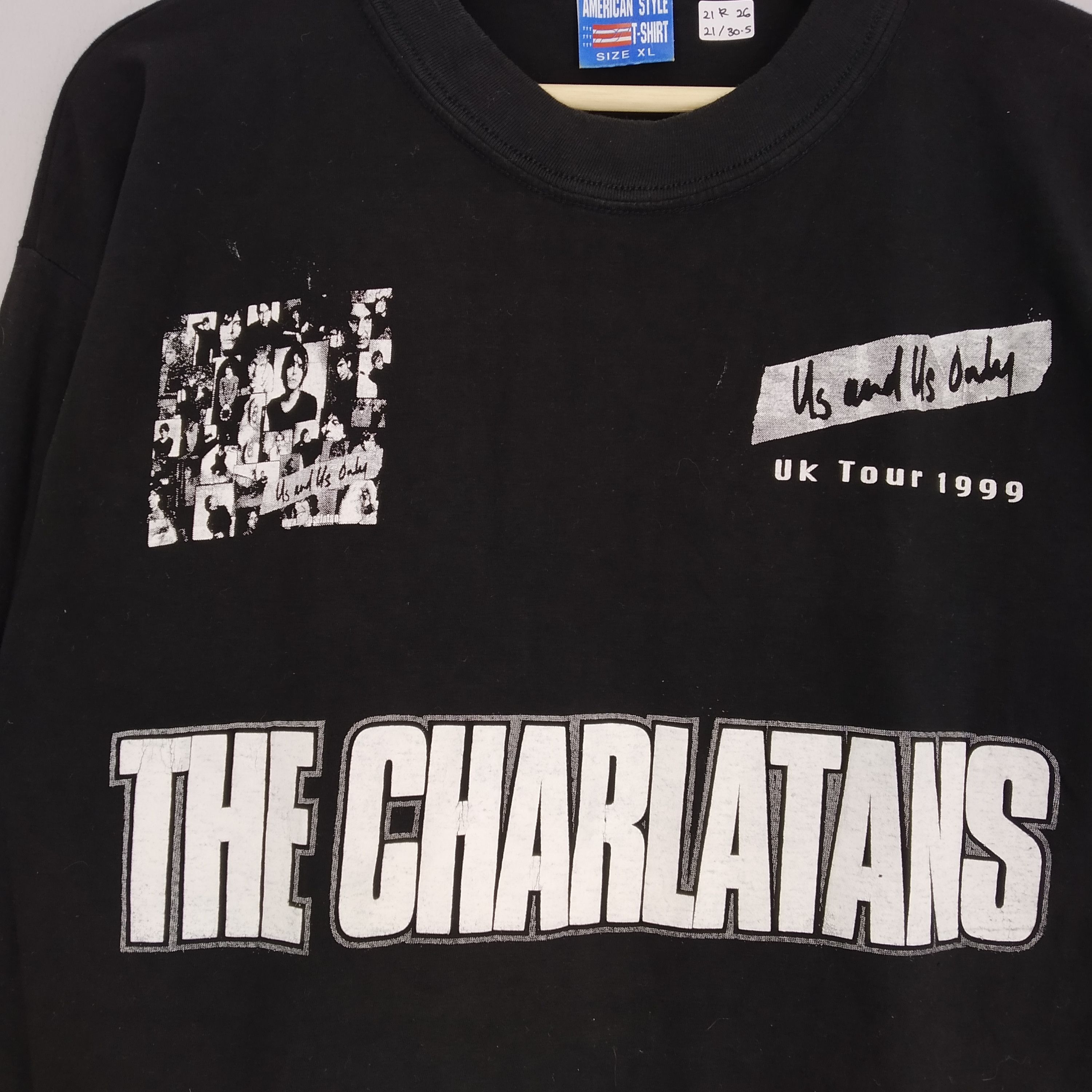 Band Tees Vintage The Charlatan Us And Us Only Tour 1999 Indie Rock T Size US XL / EU 56 / 4 - 4 Thumbnail