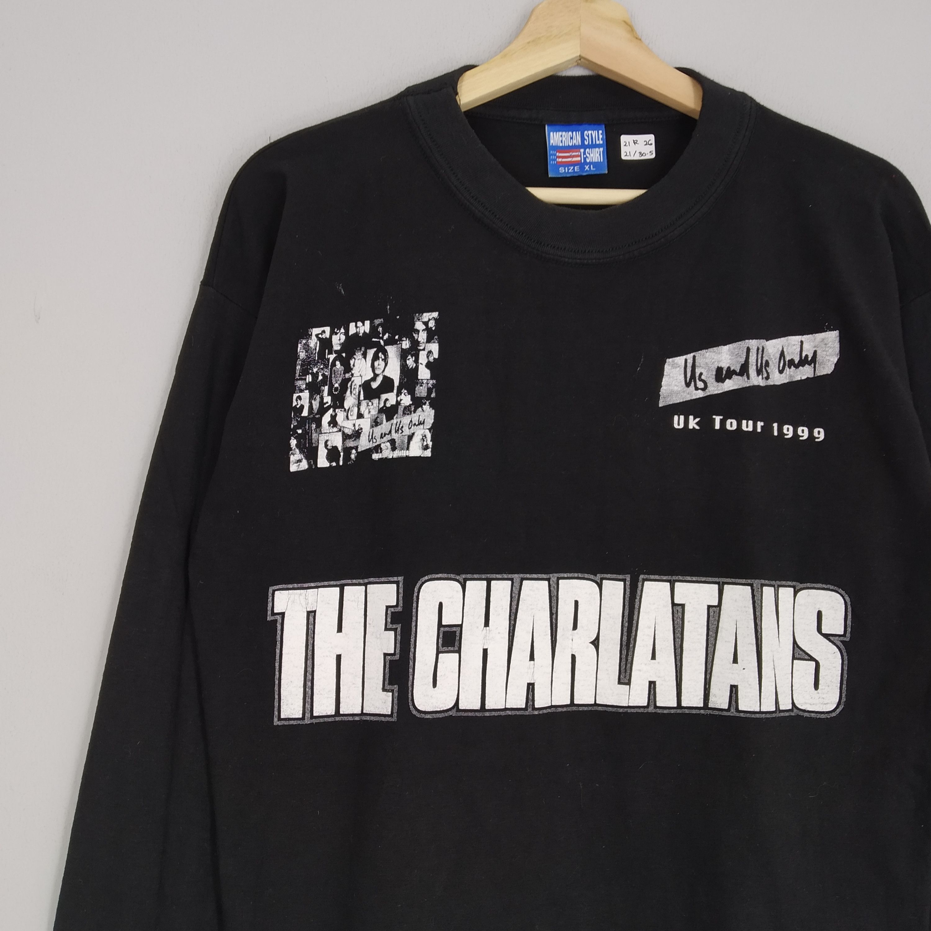 Band Tees Vintage The Charlatan Us And Us Only Tour 1999 Indie Rock T Size US XL / EU 56 / 4 - 3 Thumbnail