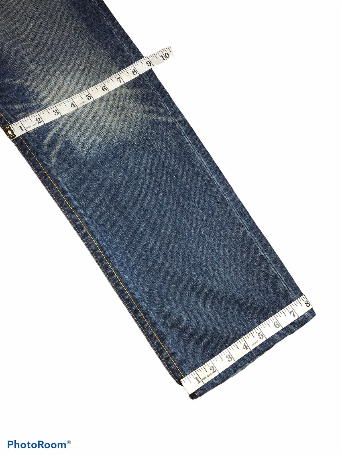 Japanese Brand HOT⚡️TRIPLE STICTH BACK POCKET DOUBLE WAIST RUSH HOUR JEANS Size US 31 - 6 Thumbnail