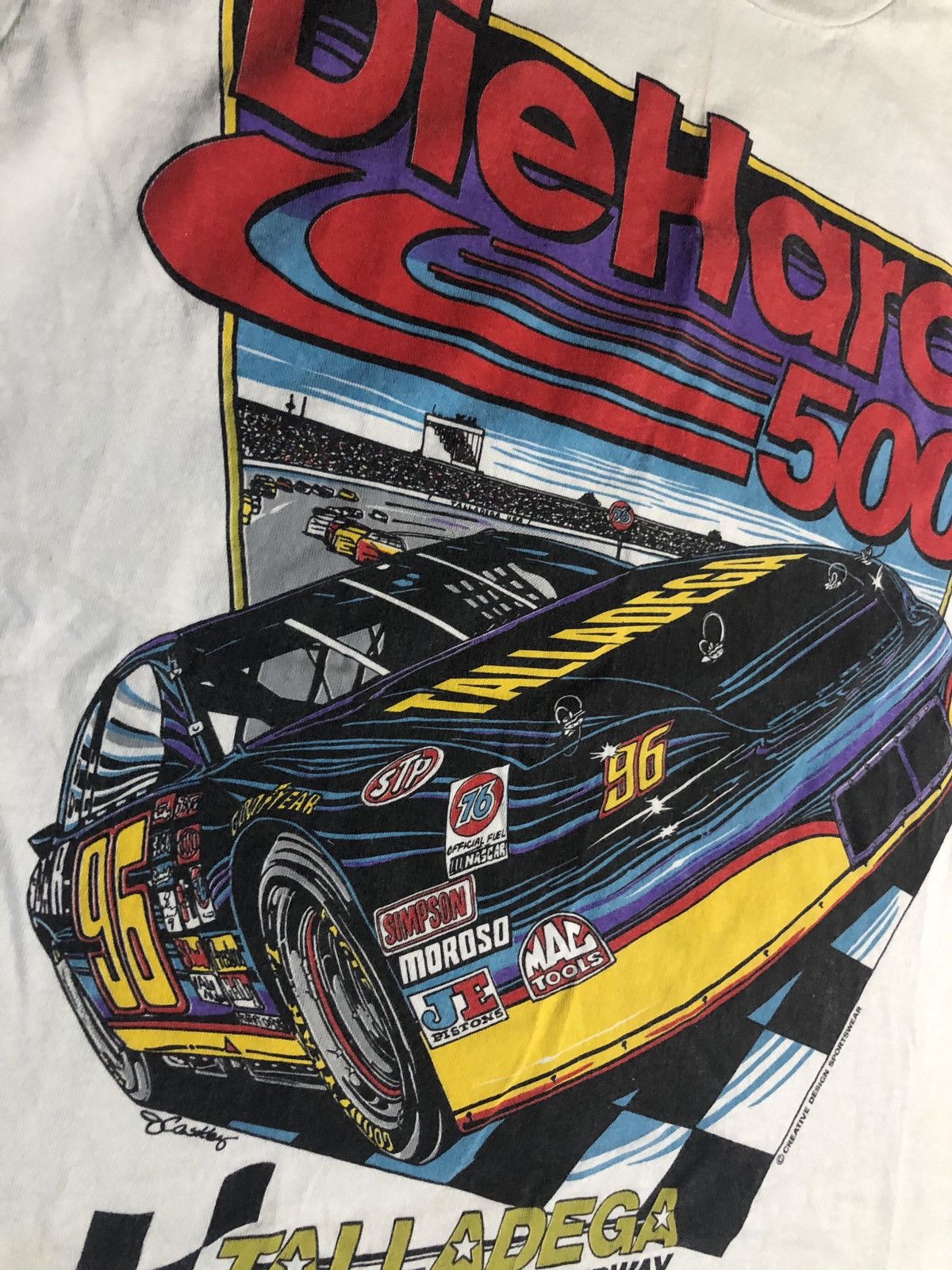 NASCAR × Vintage Talladega Speedway “Die Hard 500” 96’ Size US L / EU 52-54 / 3 - 2 Thumbnail