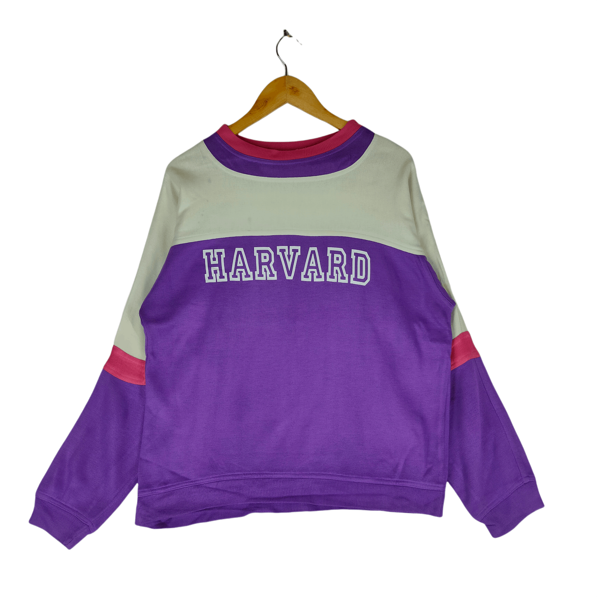 Other Rare!! HARVARD MULTICOLOR SPELLOUT Crewneck Sweatshirt Size US L / EU 52-54 / 3 - 1 Thumbnail