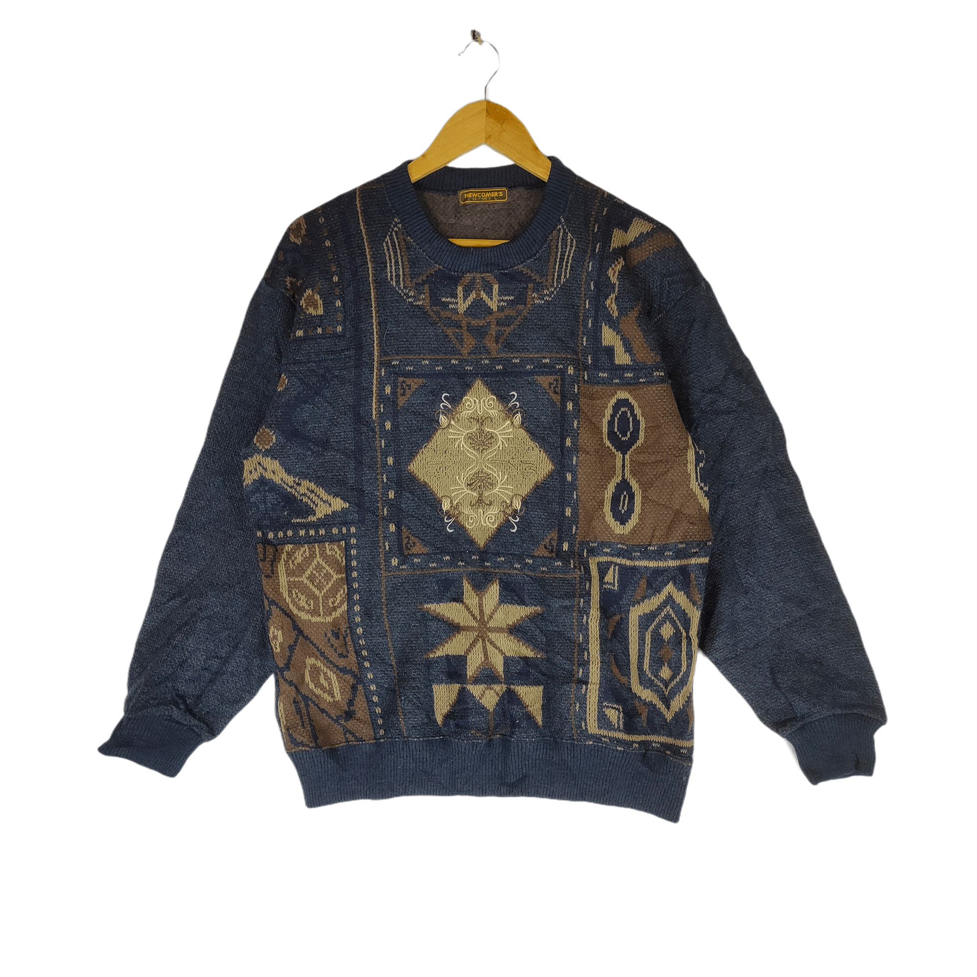 Other NEWCOMERS FULL PRINT Center Embroidery Sweatshirt Size US M / EU 48-50 / 2 - 1 Thumbnail