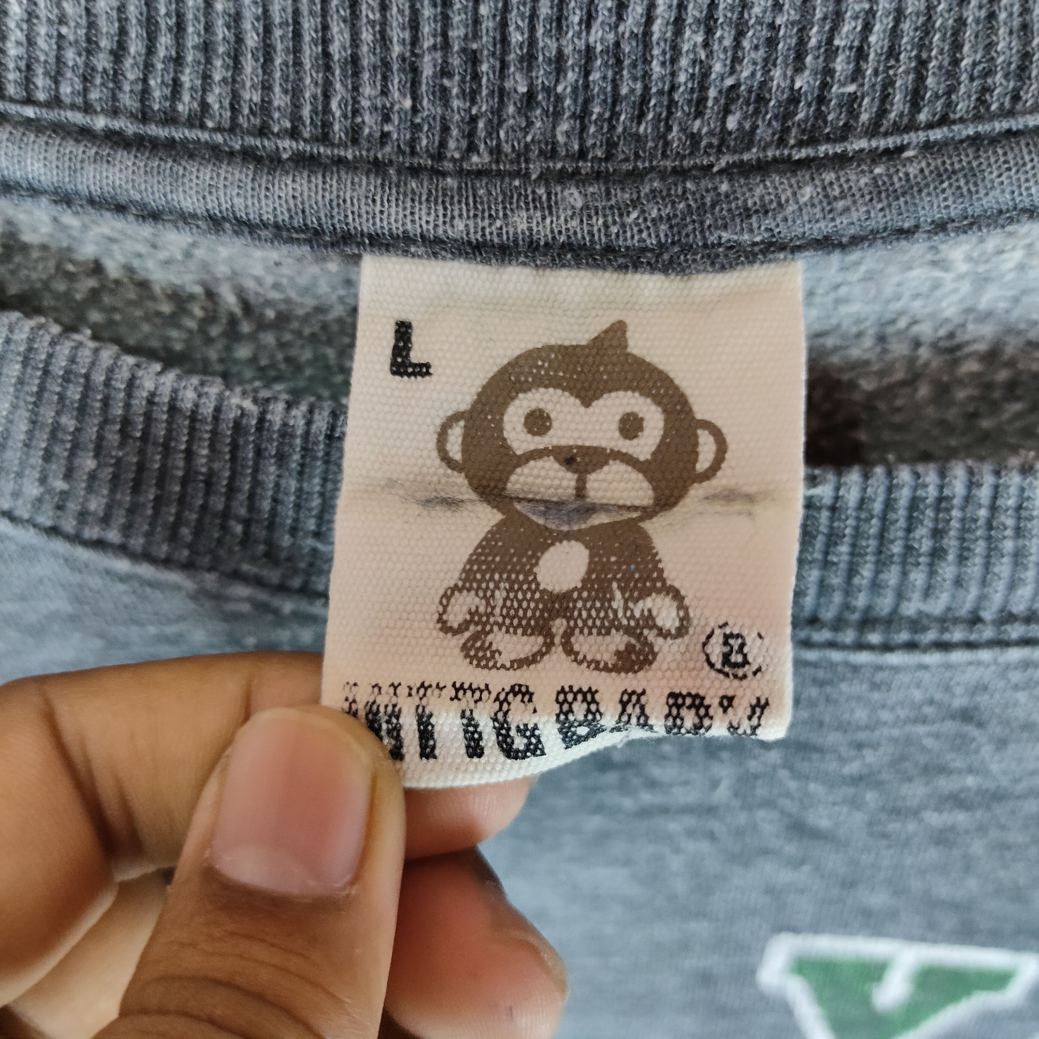Other UITTG BABY APE New York Monkey Big Printed Sweatshirt Size US M / EU 48-50 / 2 - 3 Thumbnail