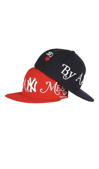 Supreme X New Era Fitted Hat Red 7 1/4 SS17